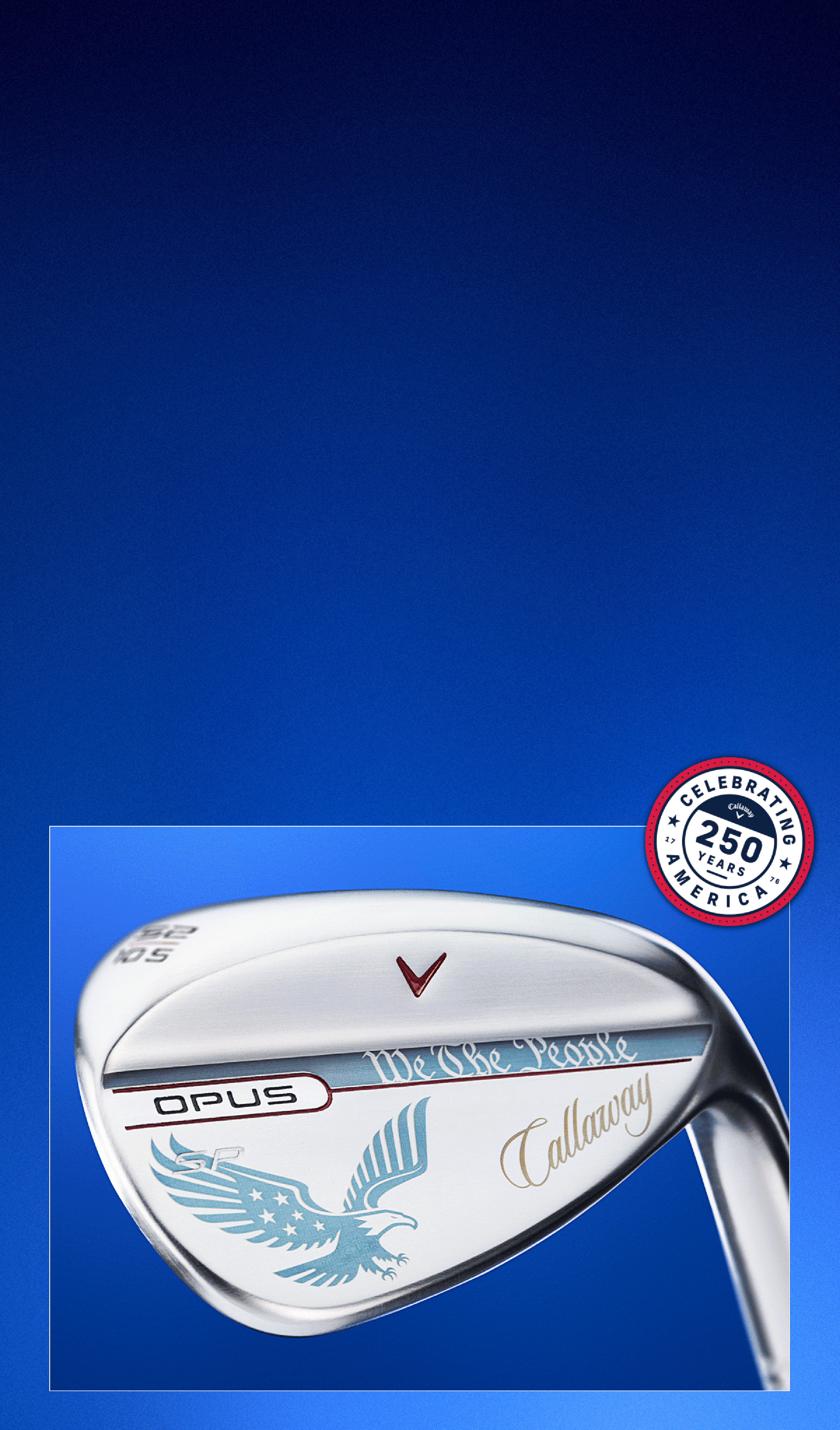 USA 250 Wedge