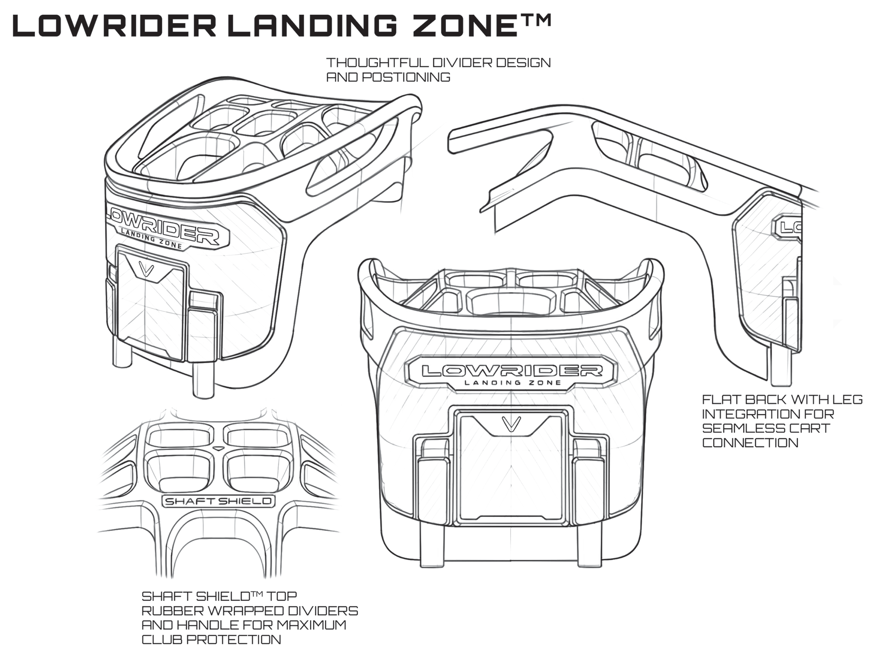 Callaway Golf Lowrider Landing Zone Tech