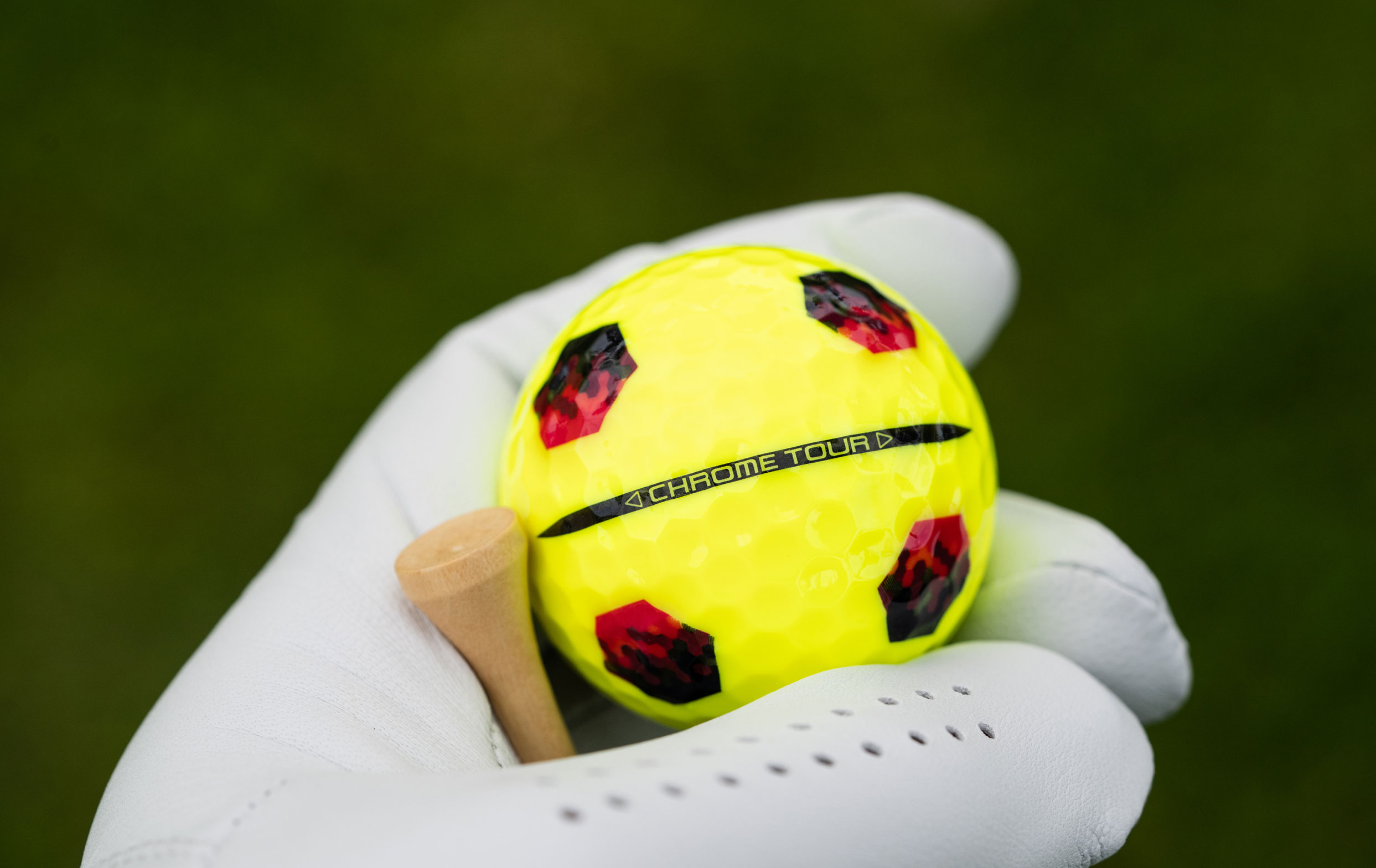 Chrome Tour TruTrack Yellow Golf Balls