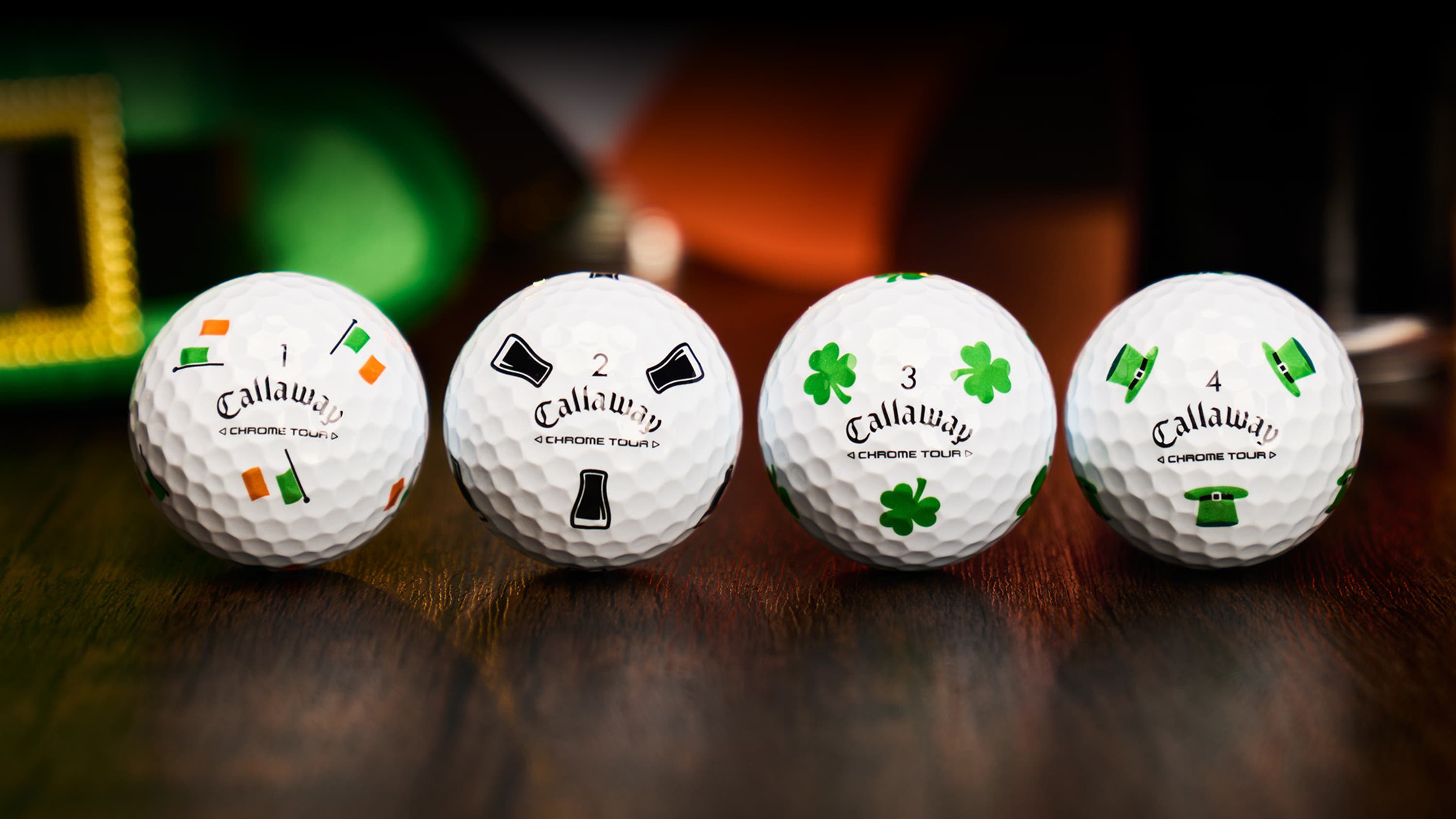 St. Paddy's Day Callaway golf ball