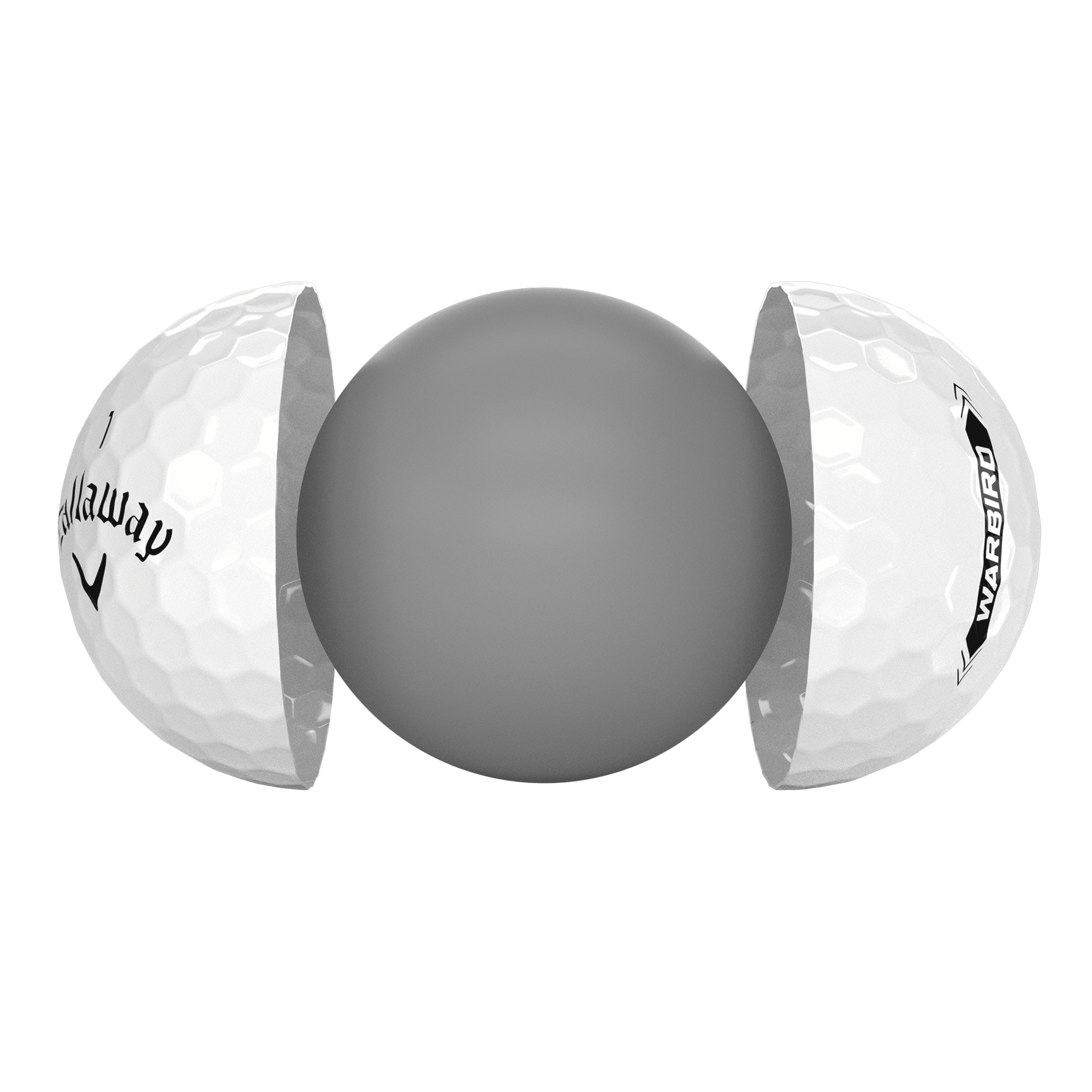 warbird white golf ball technology