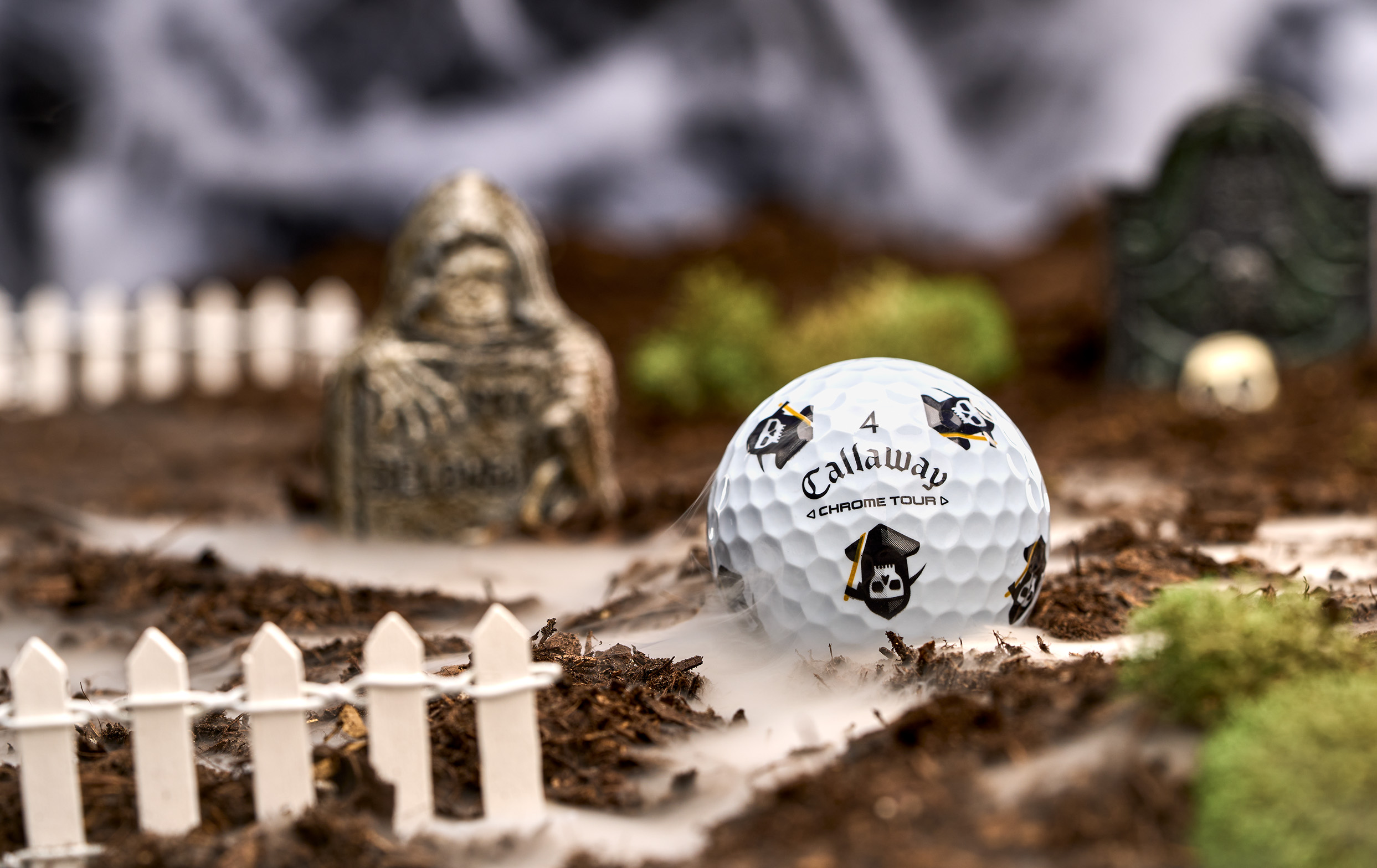 Chrome Tour Classic Halloween Golf Balls