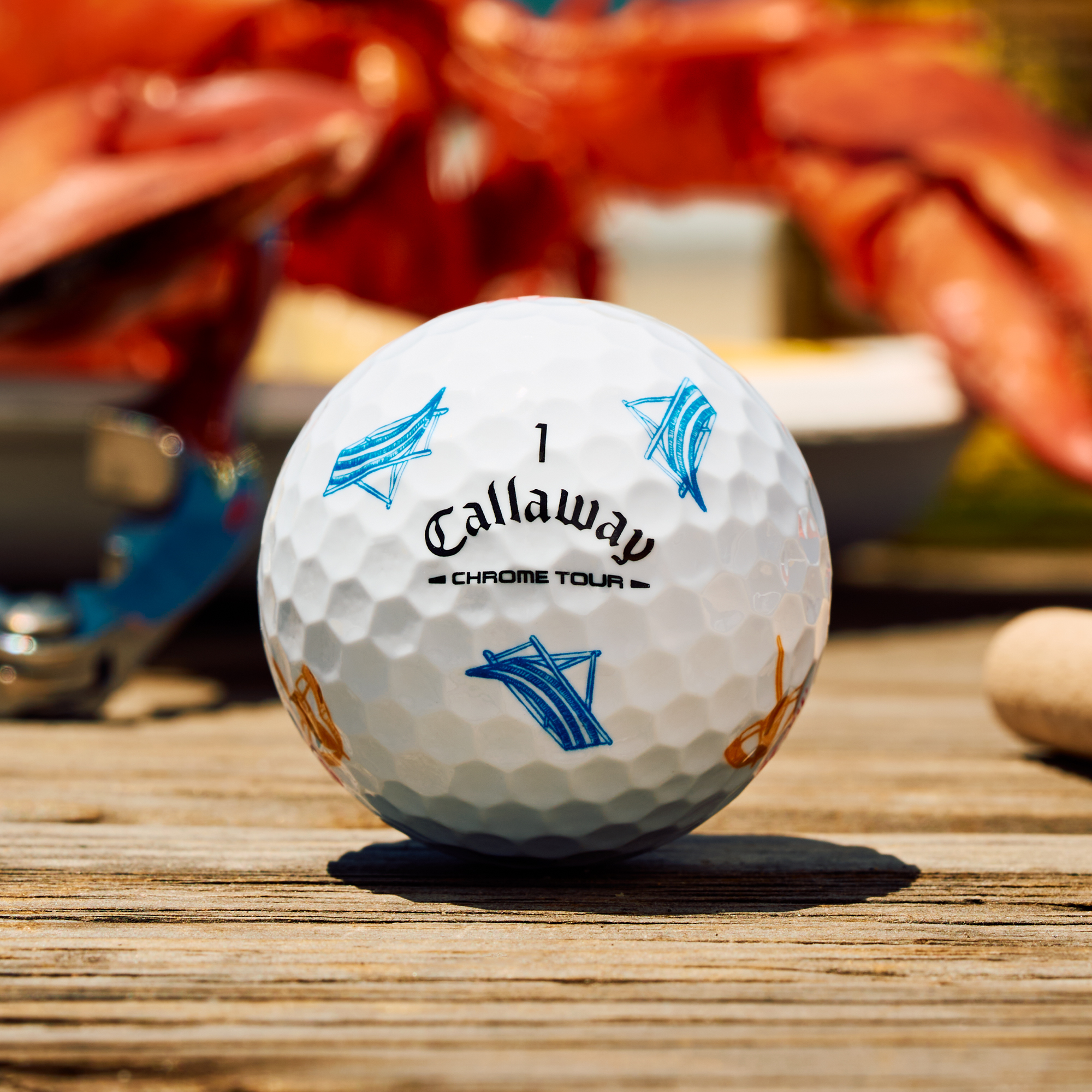 Chrome Tour Coastal Summer Golf Balls