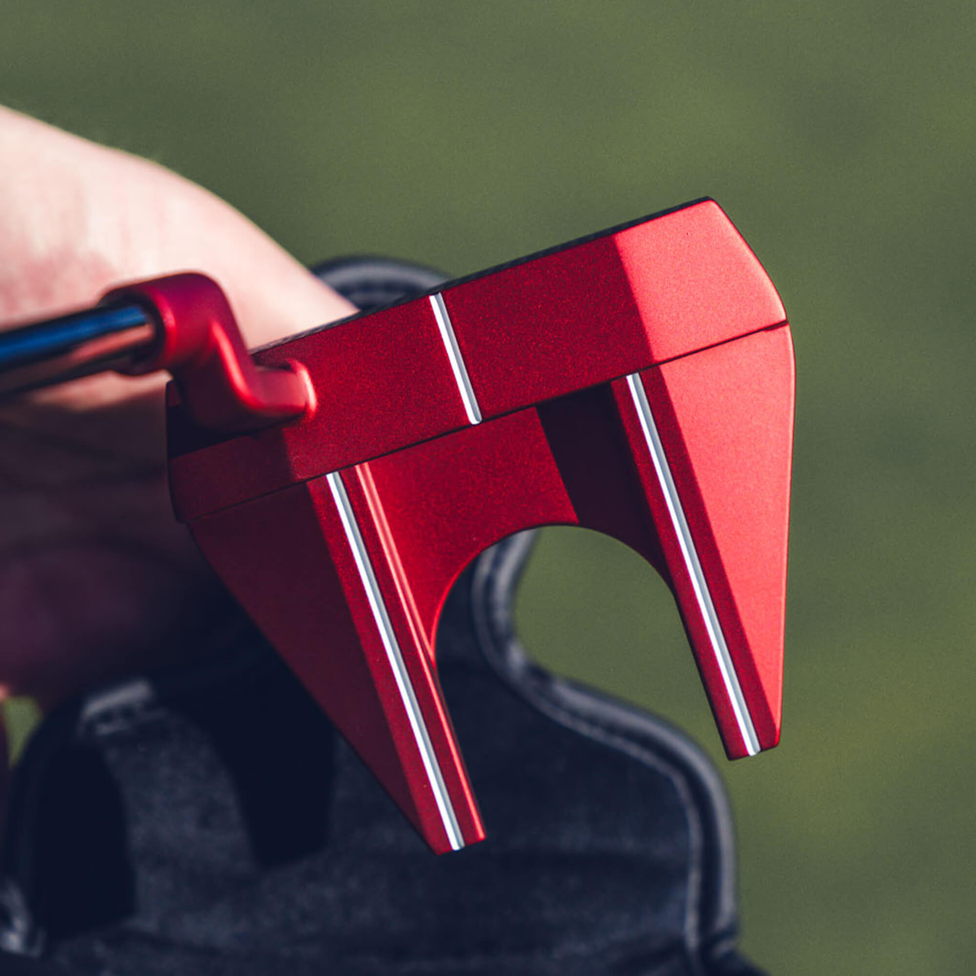 Red Milled Seven X Putter