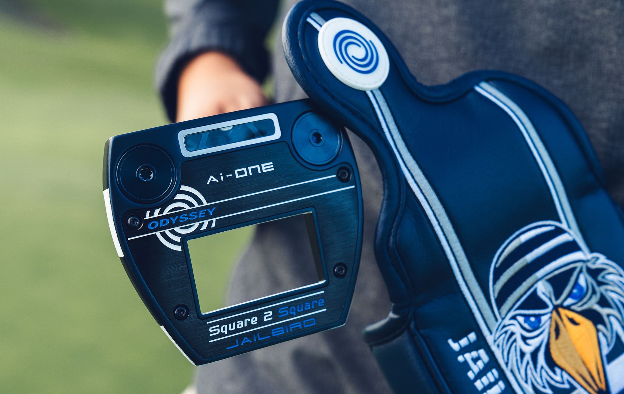 Odyssey ai one square 2 square jailbird putter odyssey golf