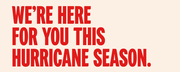 Hurricane season - plan & prepare