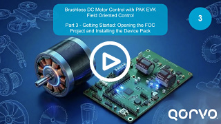 PAC EVK Quick Start: 3 - Project Setup