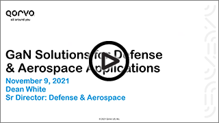 GaN Solutions for Defense & Aerospace Applications