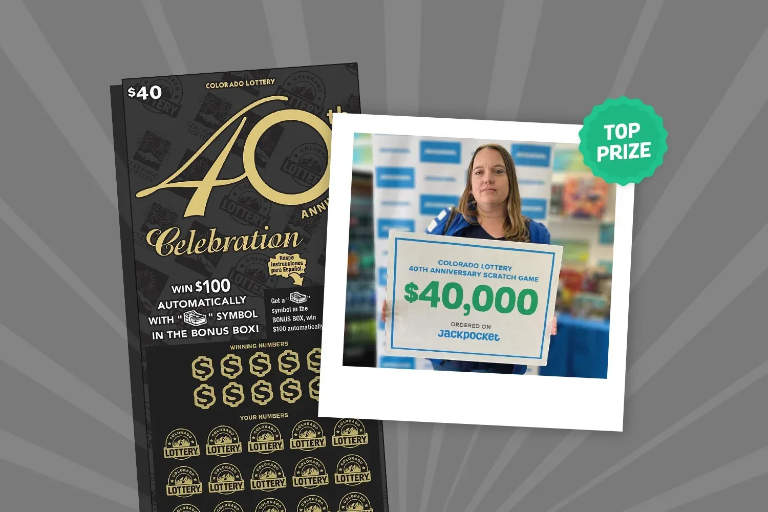 CO Woman Scratches $40,000 Top Prize on Jackpocket