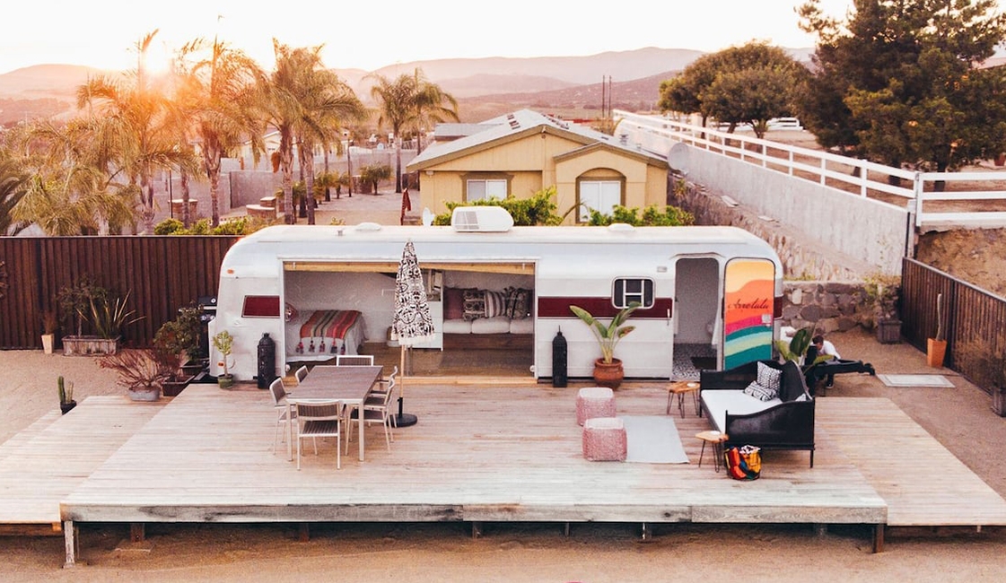 airbnb travel trailer