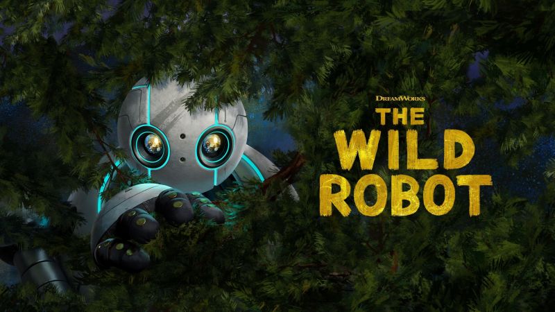 Robot in the woods 