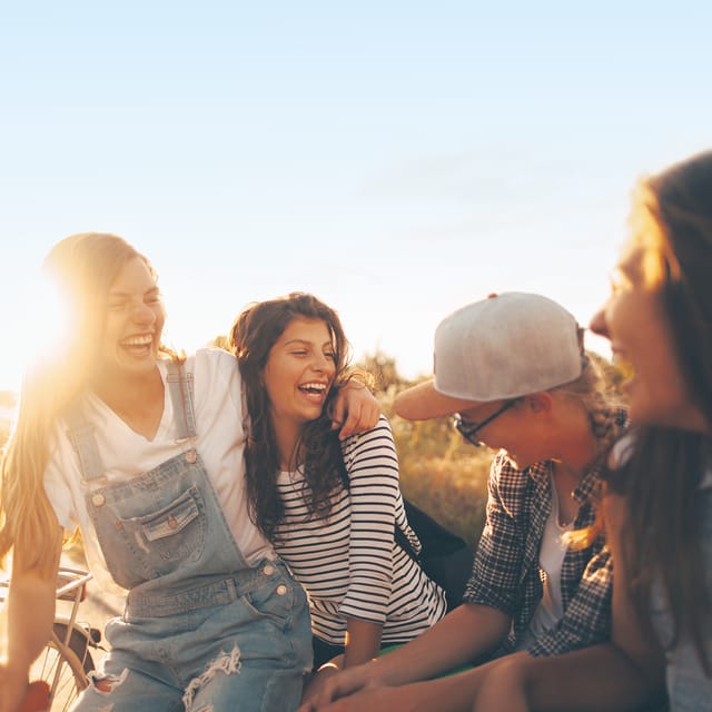 Młodzież na obozie zagranicznym w Hiszpanii