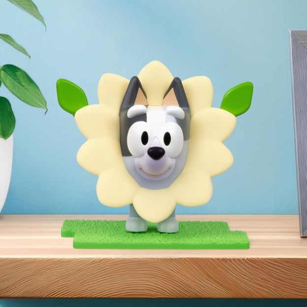 Bluey Studio Collector Flower Muffin figure. 