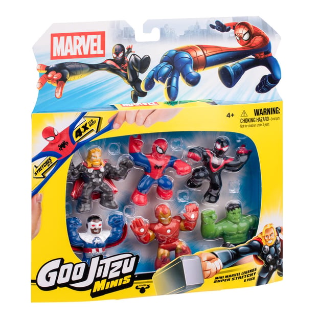 Goo Jitzu Marvel S12 Minis 6 Pack.