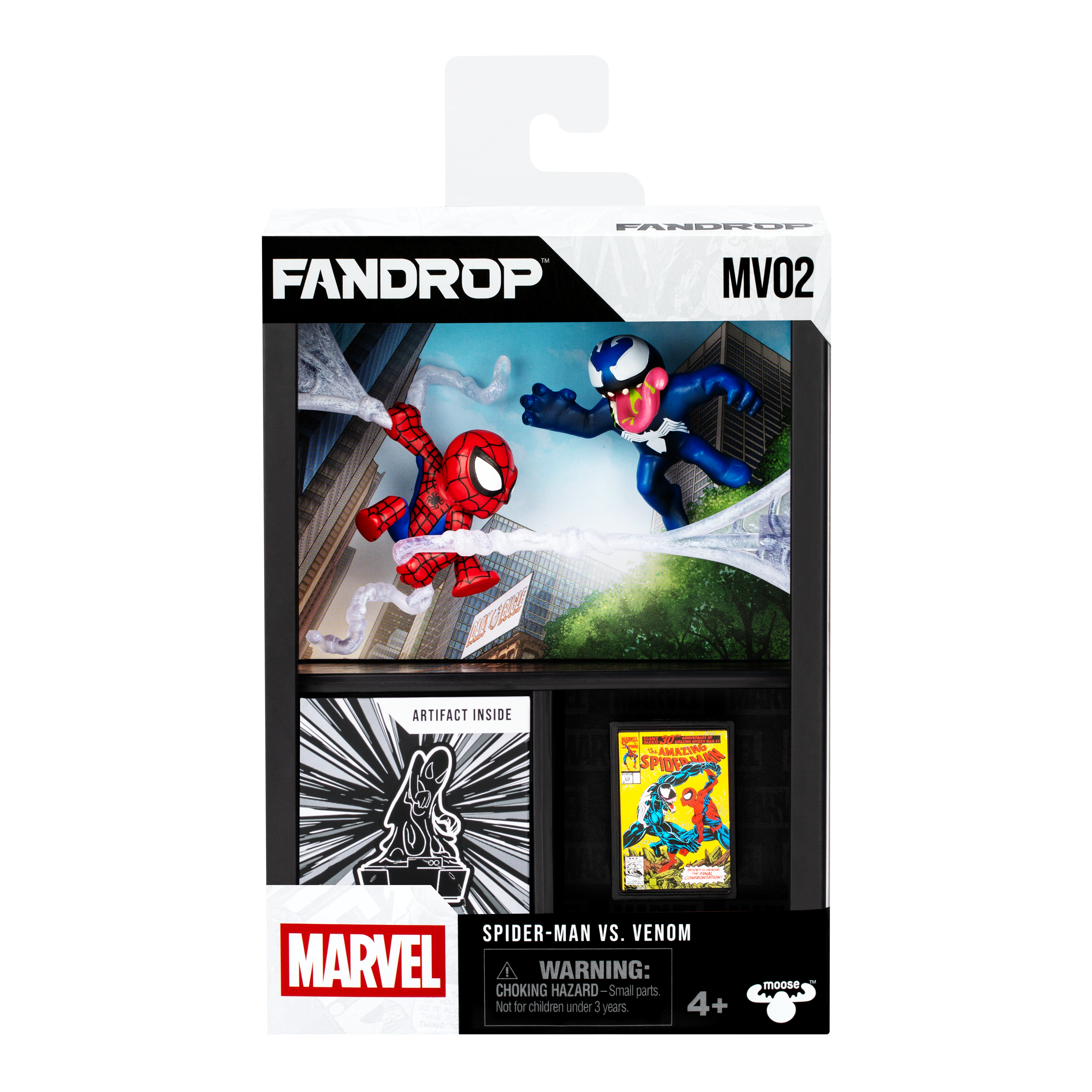 FANDROP Marvel W1 Figure 2 Pack Spider-Man Vs Venom