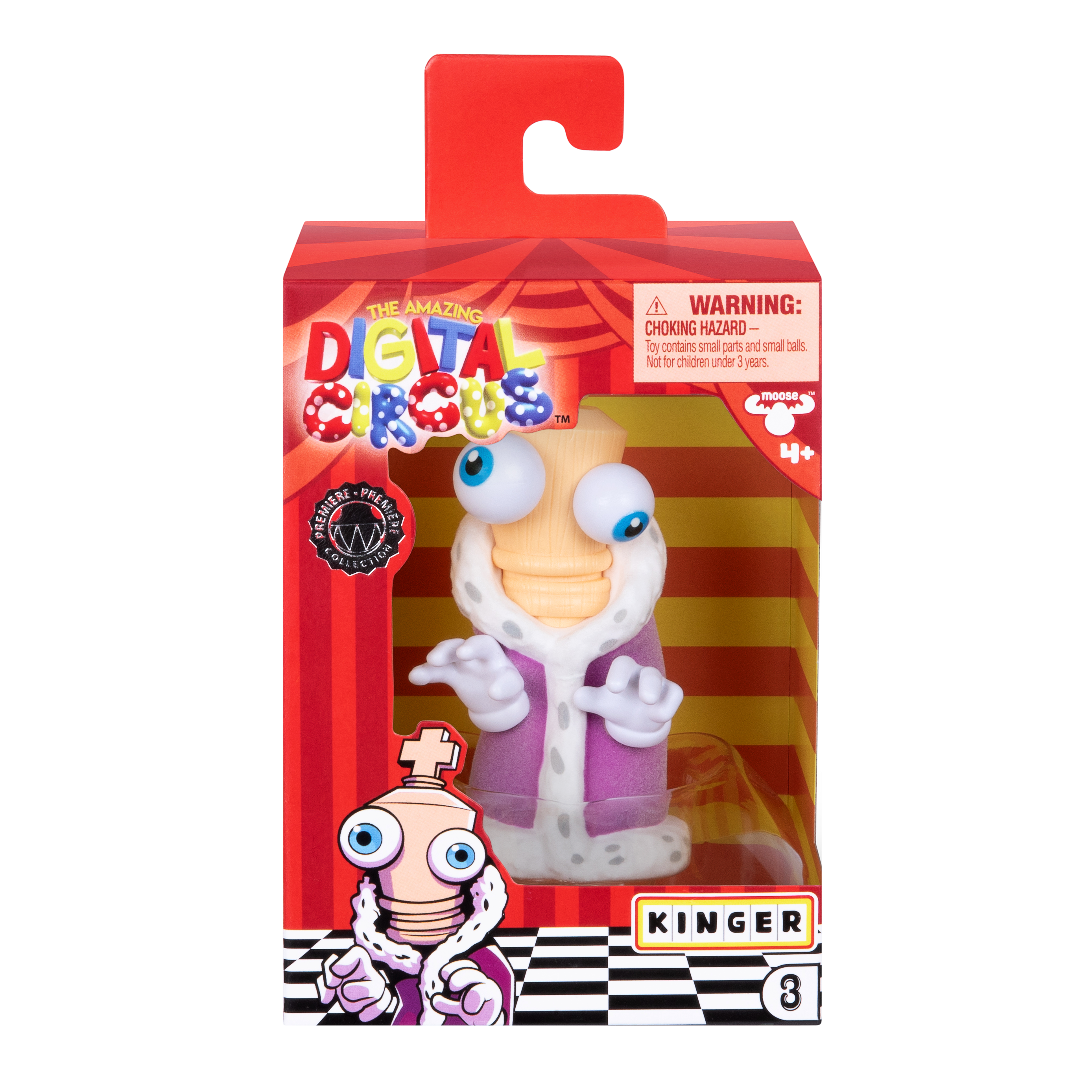 Amazing Digital Circus W1 Vinyl Figure Kinger