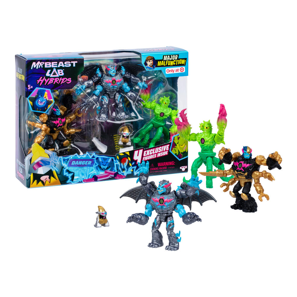MrBeast Lab Hybrids S2 Major Malfunction Pack | Moose Toys