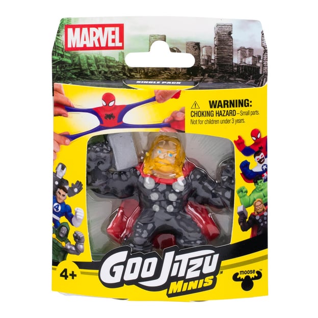Mini Thor Goo Jitzu figure toy in packaging. 