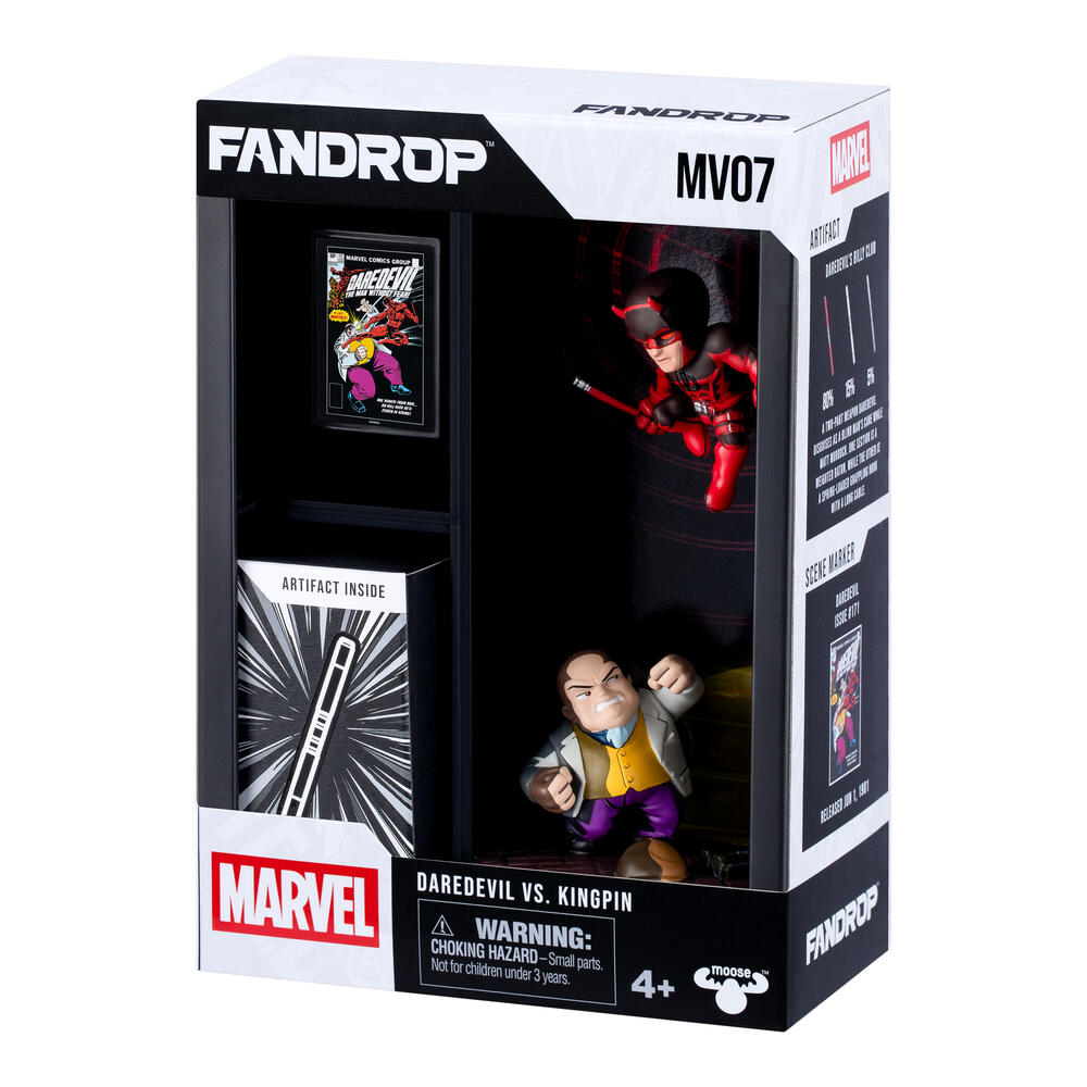 熟考/Ponder Marvel FaB FANDROP Marvel W3 Figure 2 Pack Daredevil Vs Kingpin