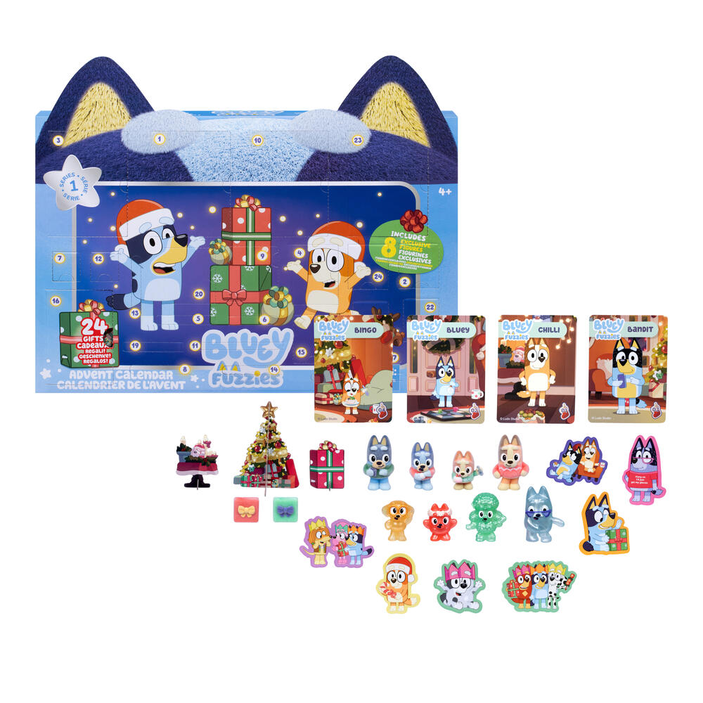 Bluey Fuzzies Advent Calendar