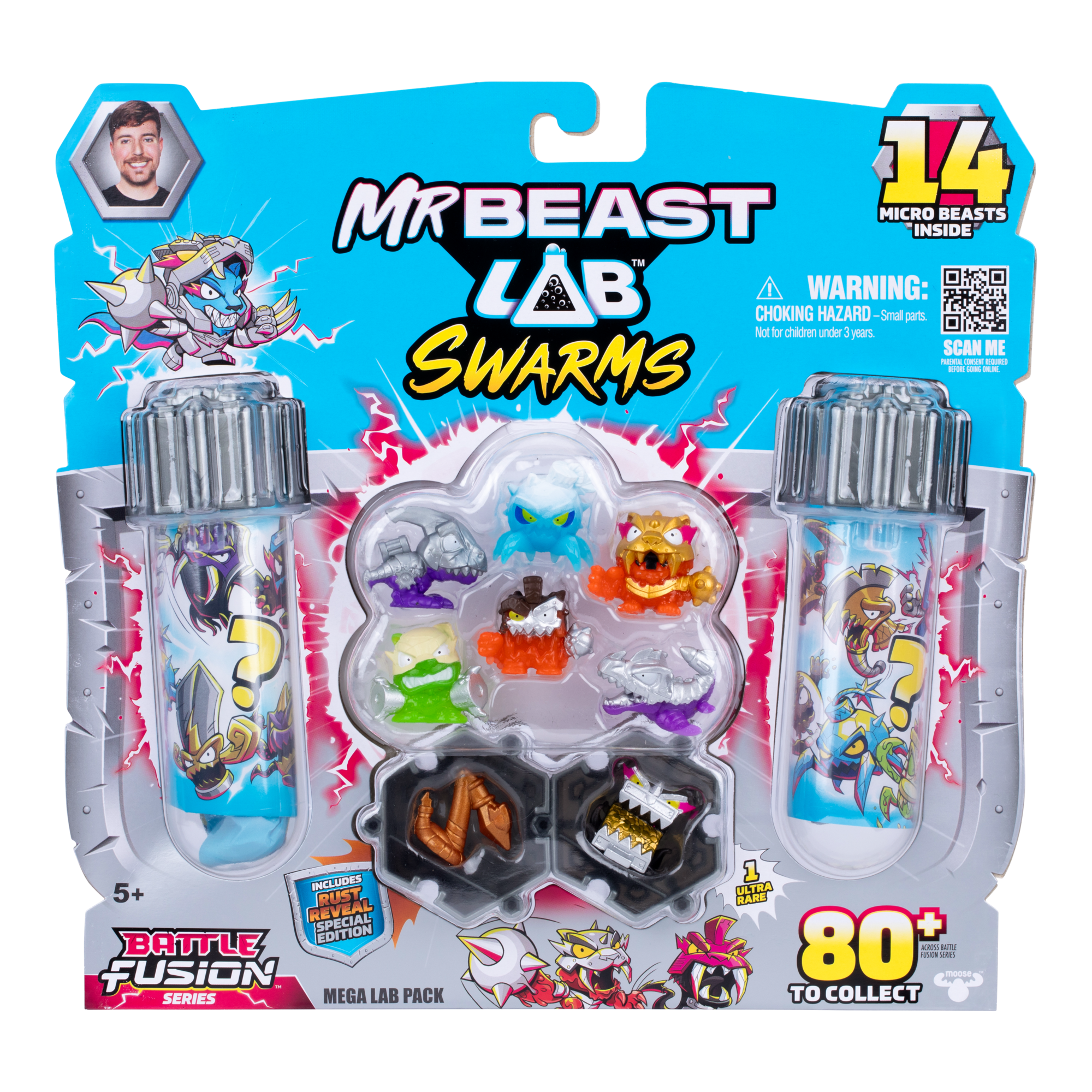 MrBeast Lab Swarms S4 Mega Lab 14 Pack Ast 2 | Moose Toys