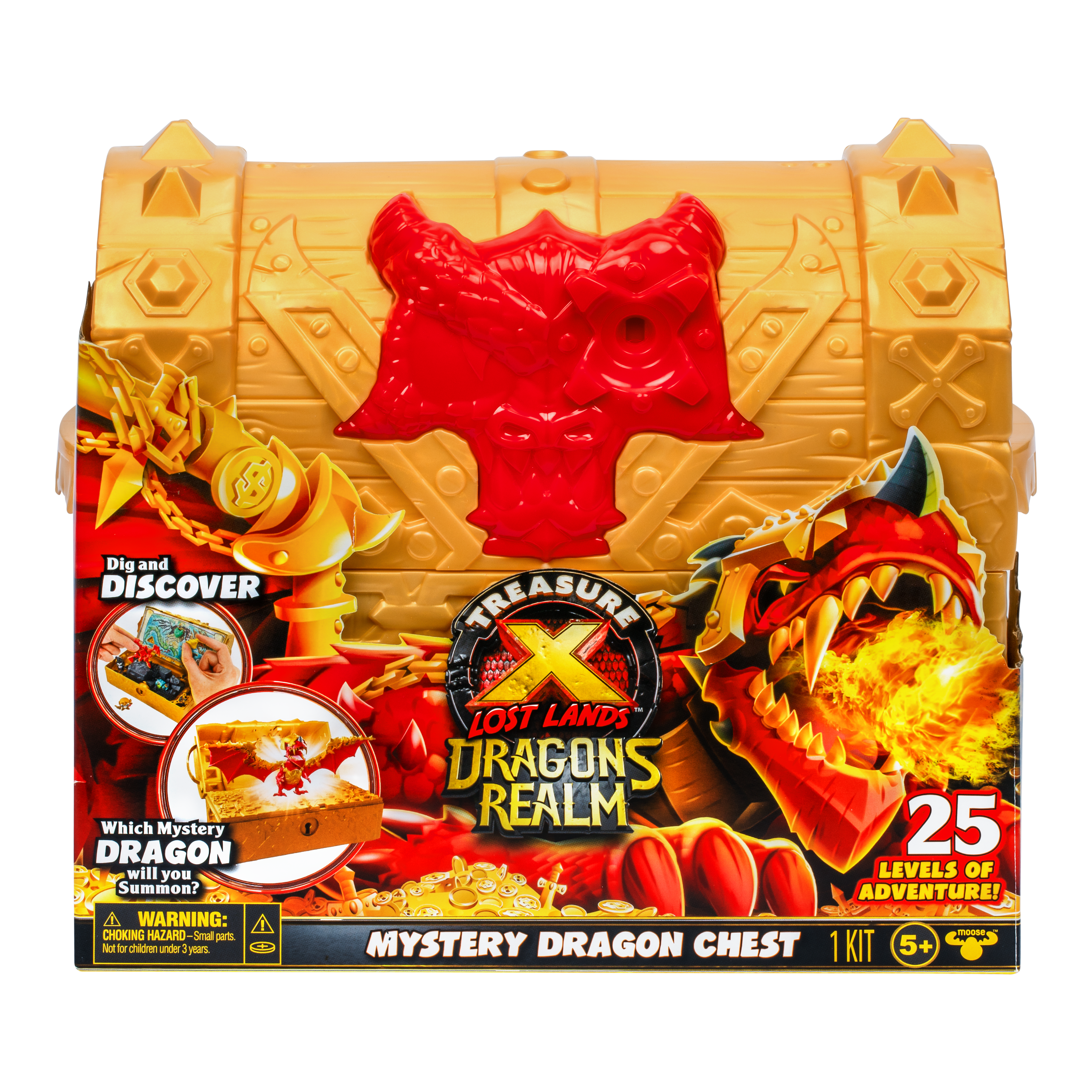 Treasure X Lost Lands Dragon's Realm Mystery Treasure Chest