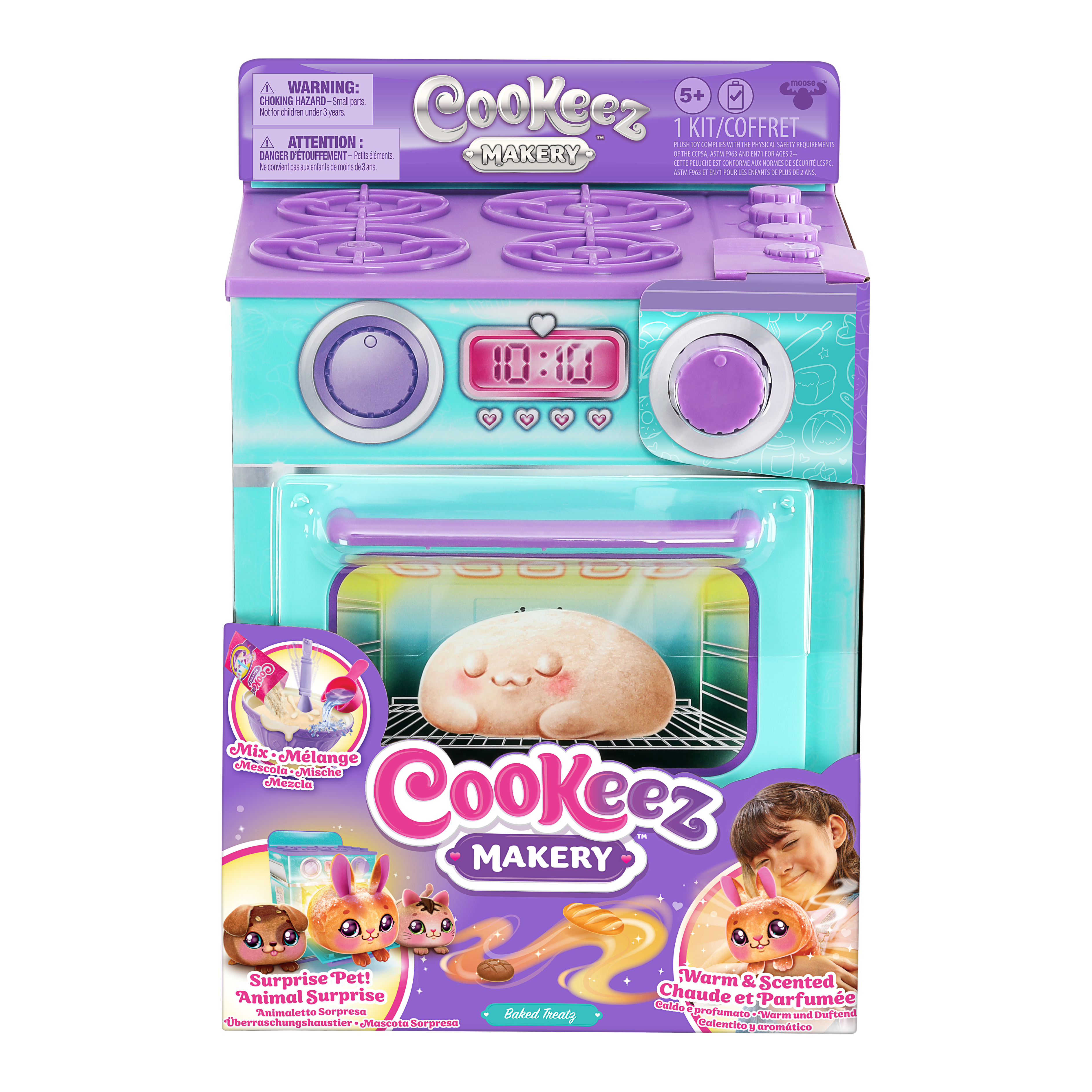 CookeeZ Makery Baked Treatz Oven Playset - Moose Toys