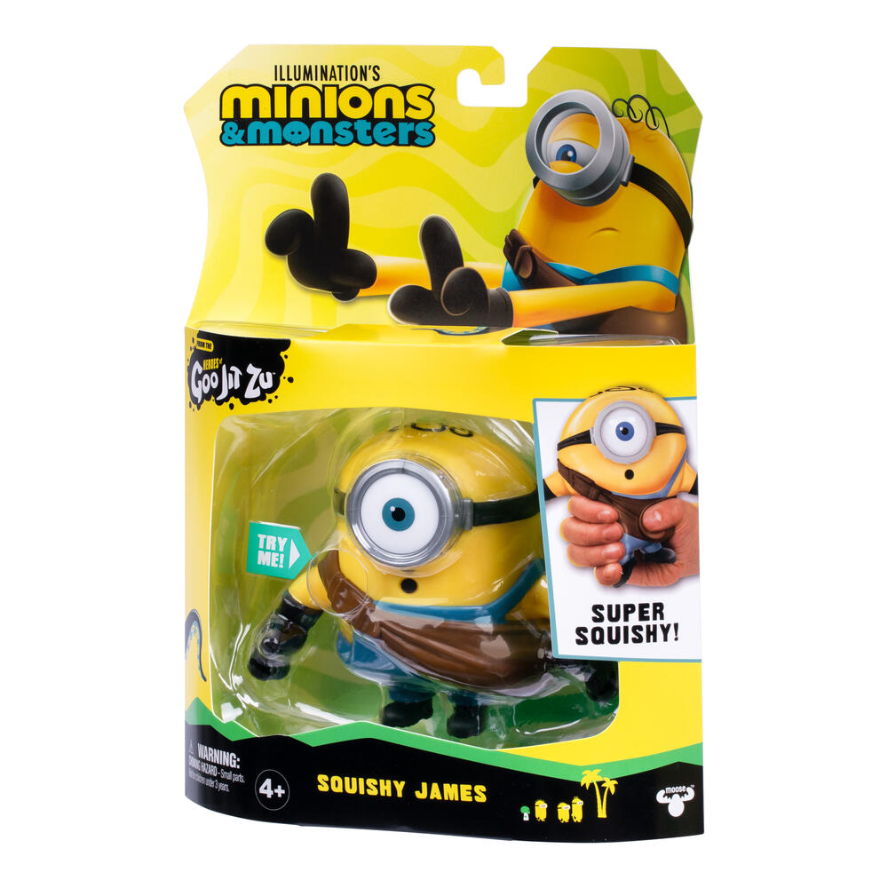 ミニオンズ Minions 3 Stretchy Hero James | Moose Toys