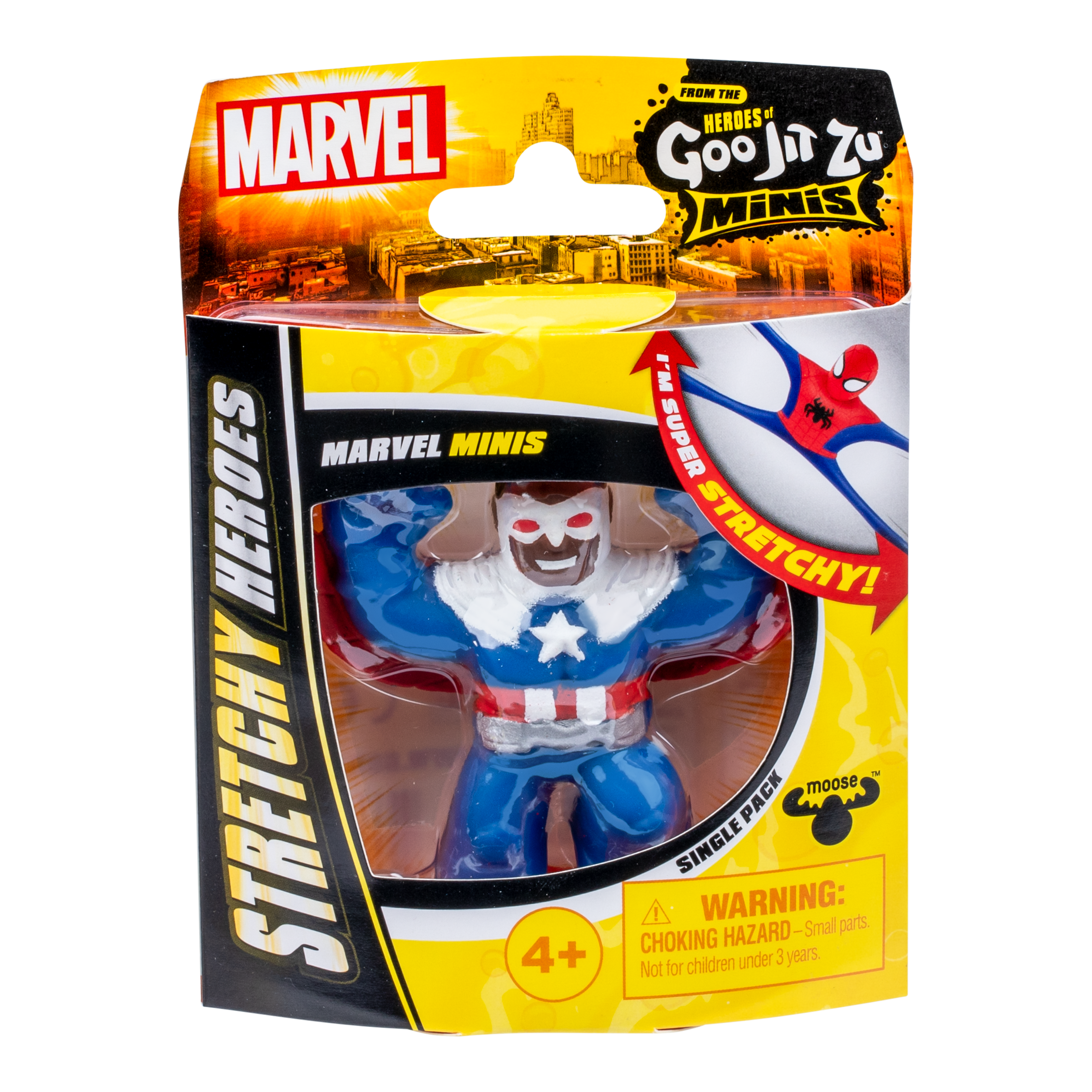 Heroes of Goo Jit Zu Marvel & Fantastic 4 Minis Single Pack