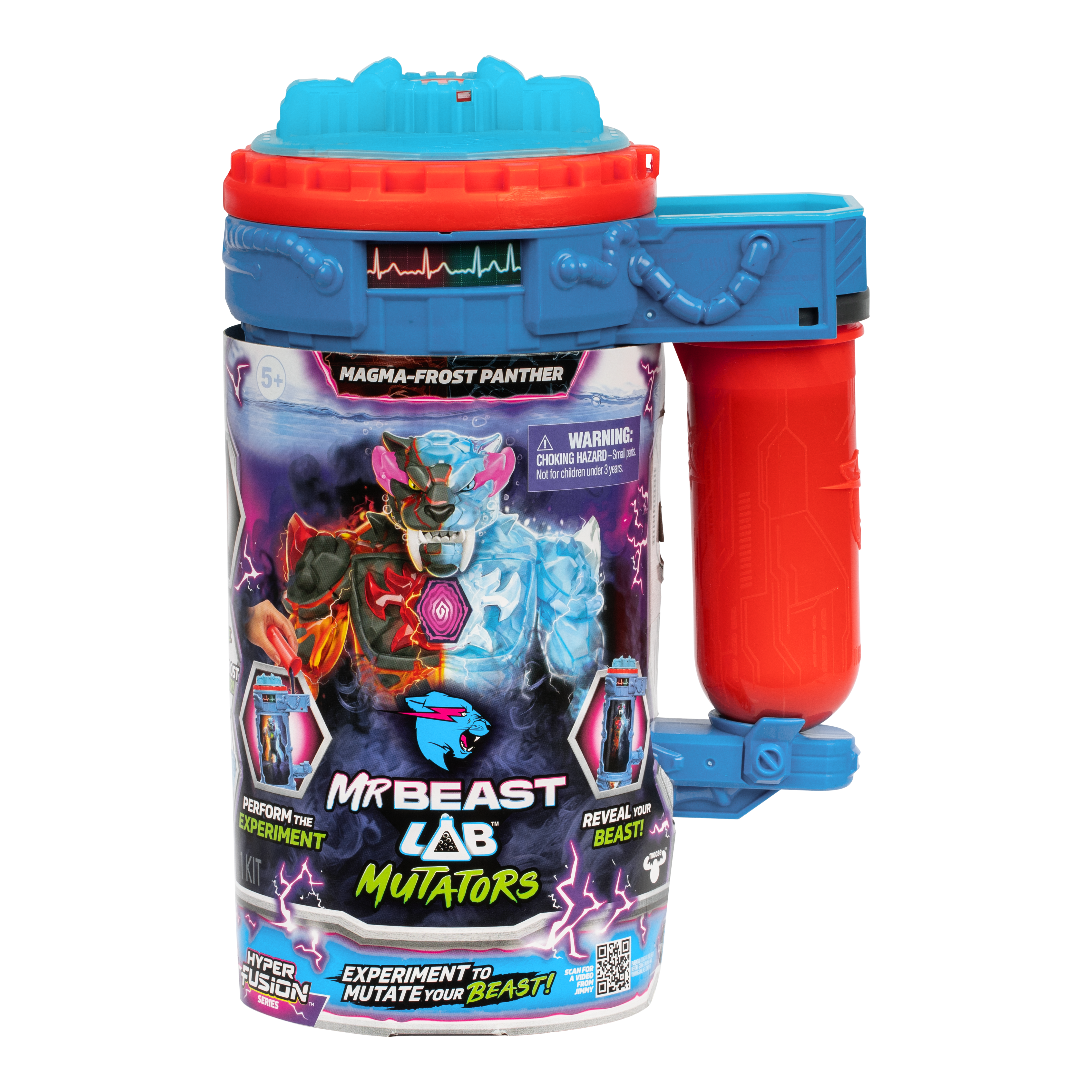 MrBeast Lab Mutators S2 Mutation Chamber Magma-Frost Panther