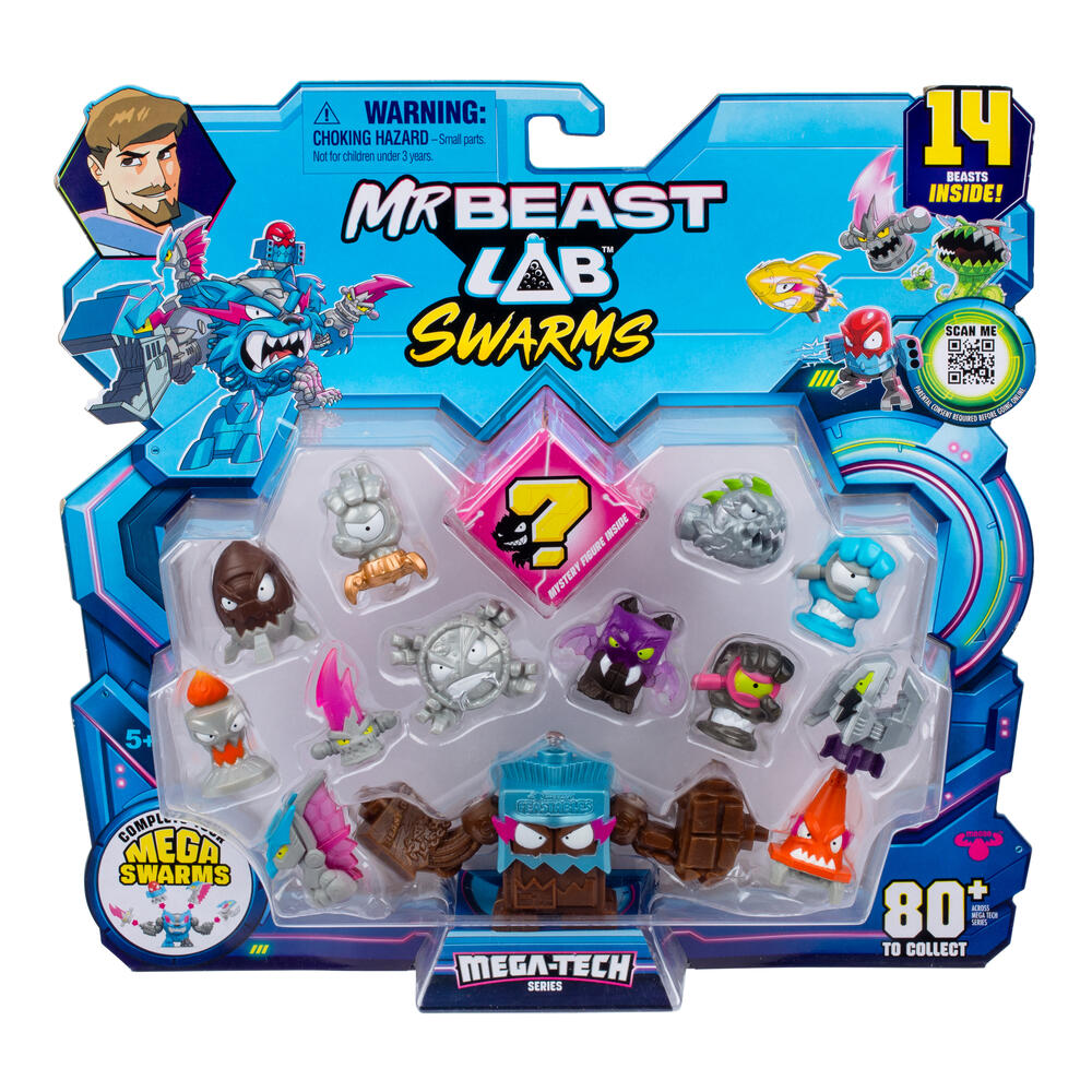MrBeast Lab Swarms S5 MEGA Lab 14 Pack | Moose Toys