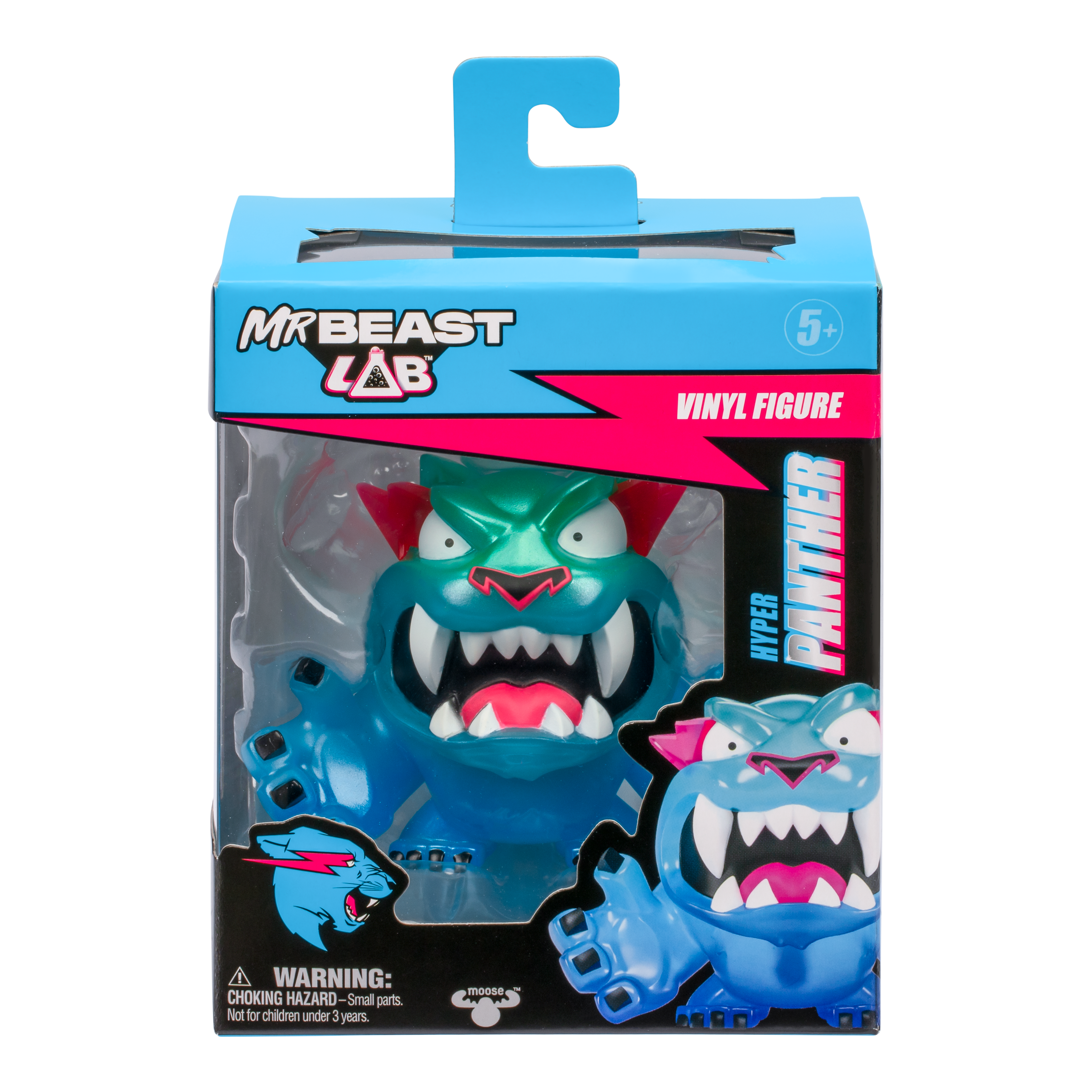 Mr Beast Lab Panther フィギュア MrBeast Lab Mutator Metallic Panther Articulated Figure