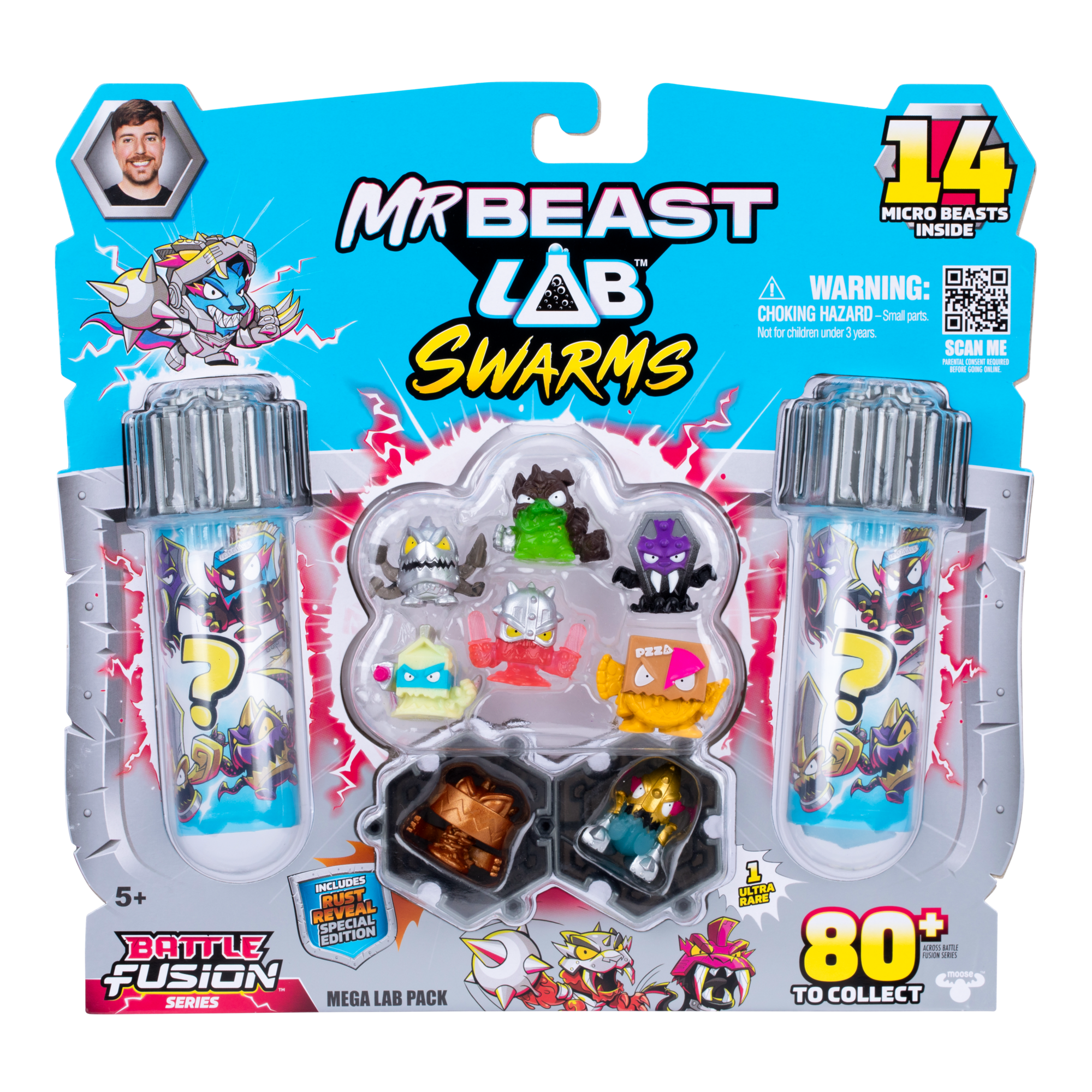 MrBeast Lab Swarms S4 Mega Lab 14 Pack Ast 3 | Moose Toys