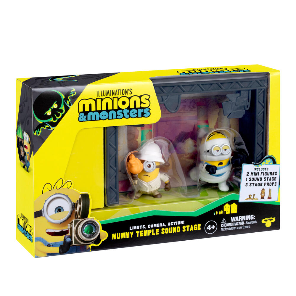 minion ページ Rhode 商品2点 Minions 3 Mini Figure Story 2 Pack Eqyptian | Moose Toys
