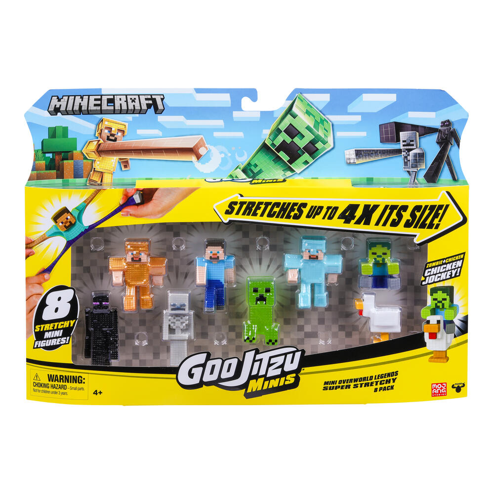 Goo Jitzu Minecraft S4 Minis 8 Pack | Moose Toys