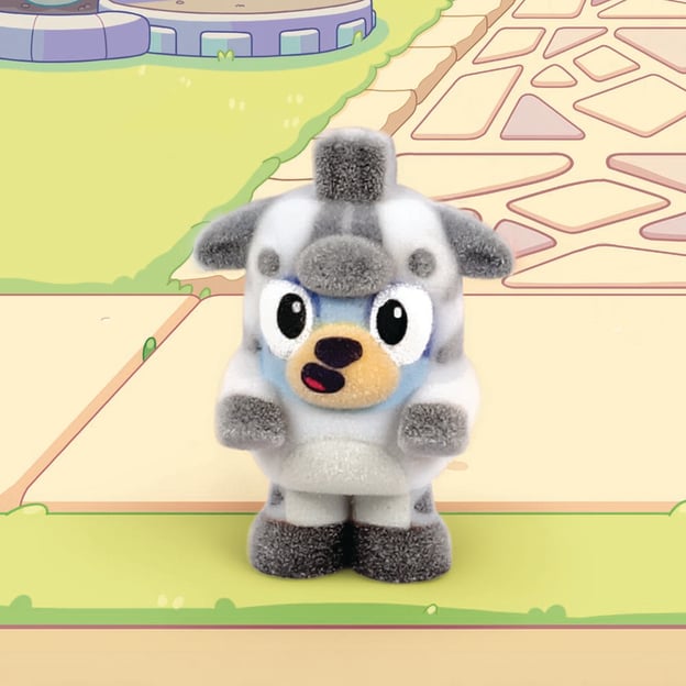 Bluey fuzzies episode pack onesies toy. 