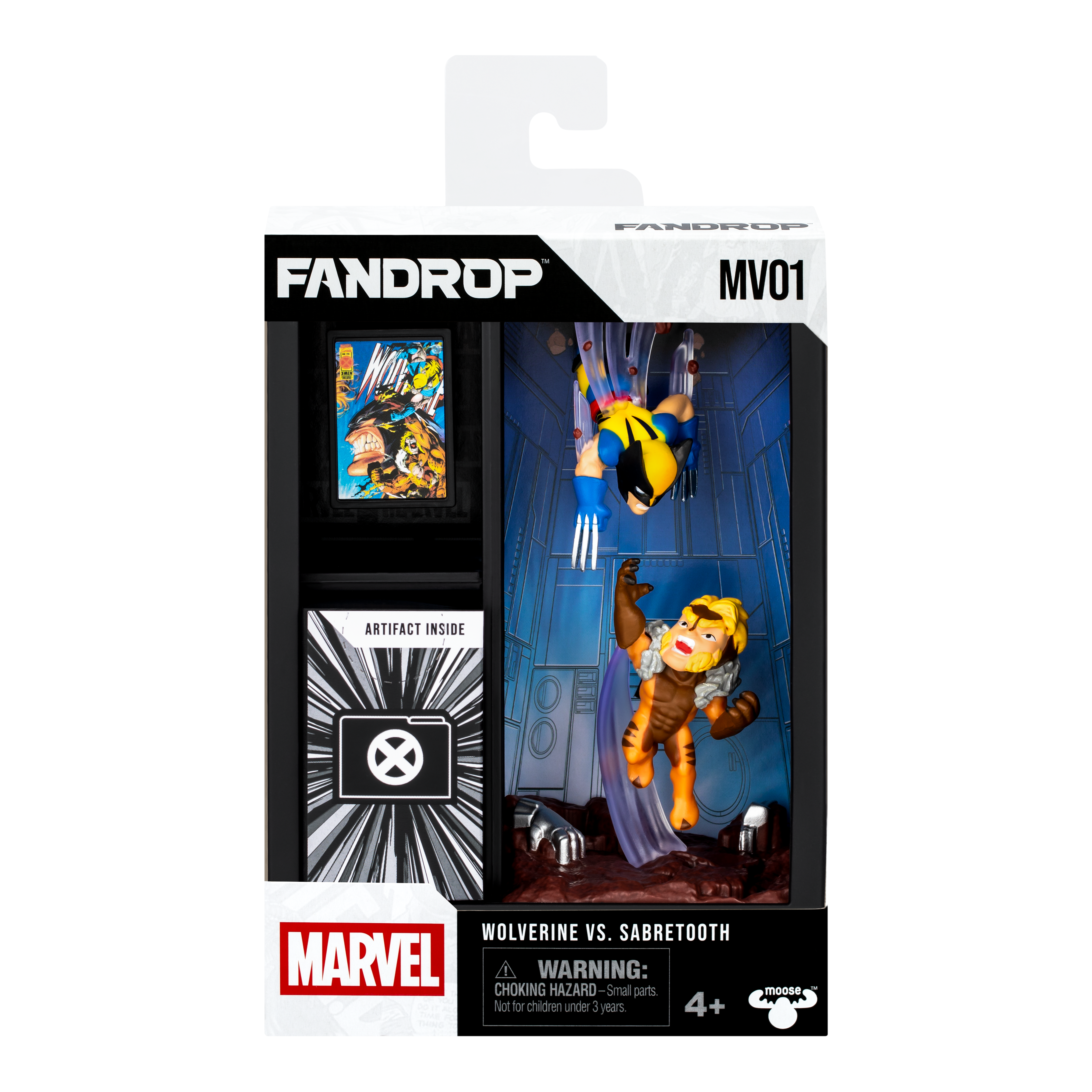 FANDROP Marvel W1 Figure 2 Pack Wolverine Vs Sabretooth