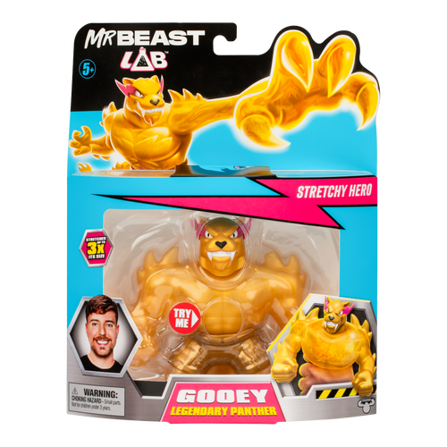 MrBeast Lab Stretchy Hero S1 W2 Hero Pack in packaging.