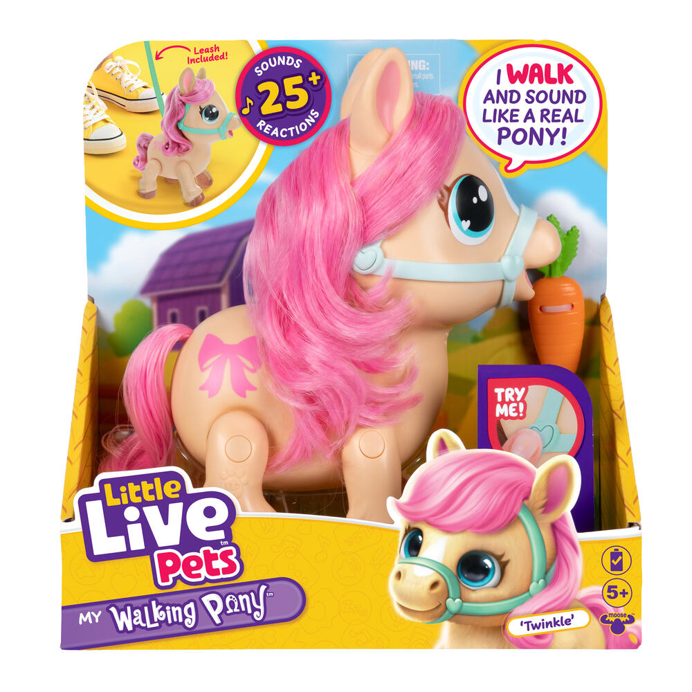 アイドル [GGAGGONG] Twinkle Hearts PET Little Live Pets My Pet Pony Twinkle | Moose Toys