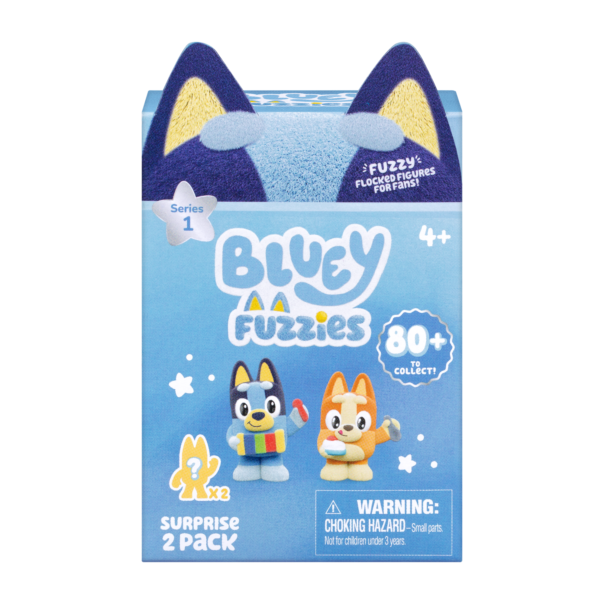 Bluey S14 Fuzzies 2 Pack | Moose Toys
