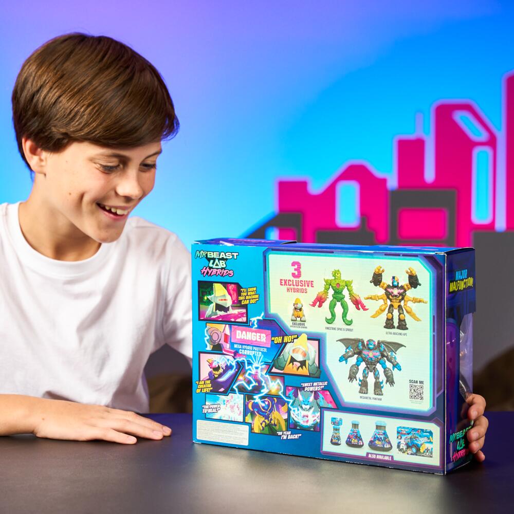 MrBeast Lab Hybrids S2 Major Malfunction Pack | Moose Toys