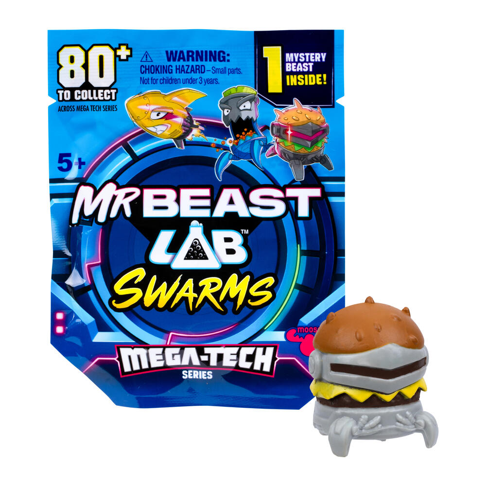 BEAST ヨソプ 5th ファンミグッズ MrBeast Lab Swarms S5 Single Pack | Moose Toys