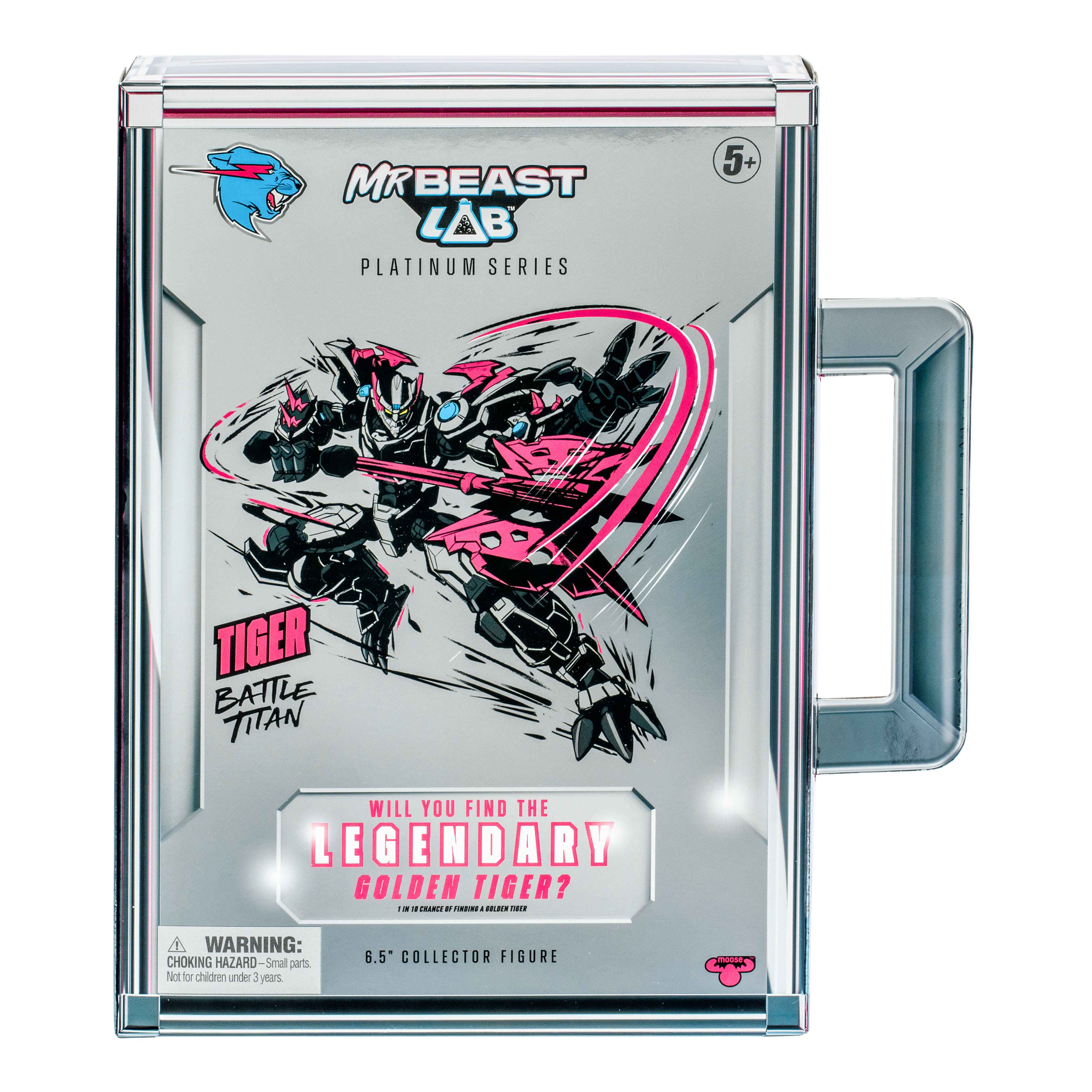 MrBeast Lab Platinum Series S2 W1 Collector Figure Tiger