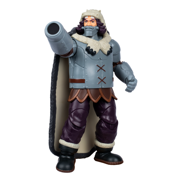 Close up of One Piece Action Figure Wapol. Standing facing the front. 