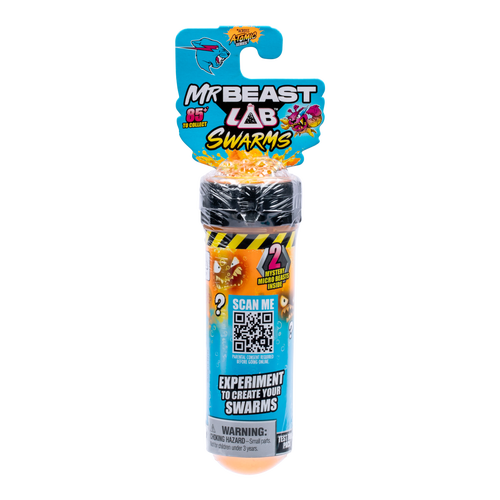 MrBeast Lab Swarms S2 Test Tube 2 Pack 12 Piece in packaging.