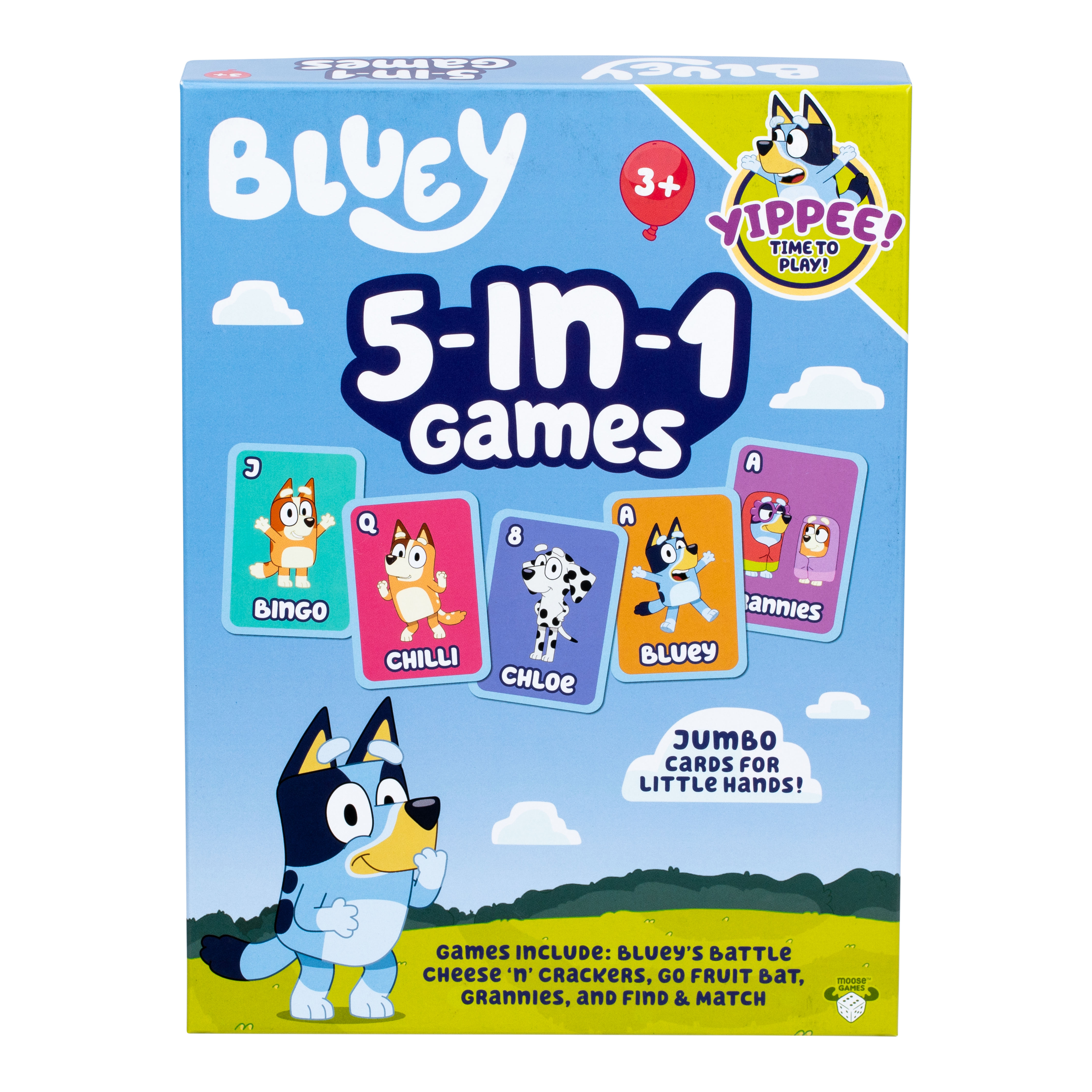 Bluey 5-In-1 Game