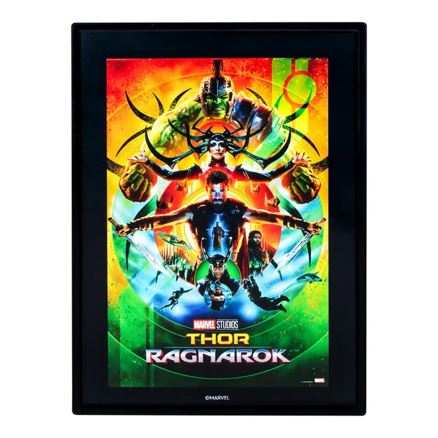 FANDROP Marvel S2 W1 Figure 2 Pack Thor Vs. Hulk scene card.