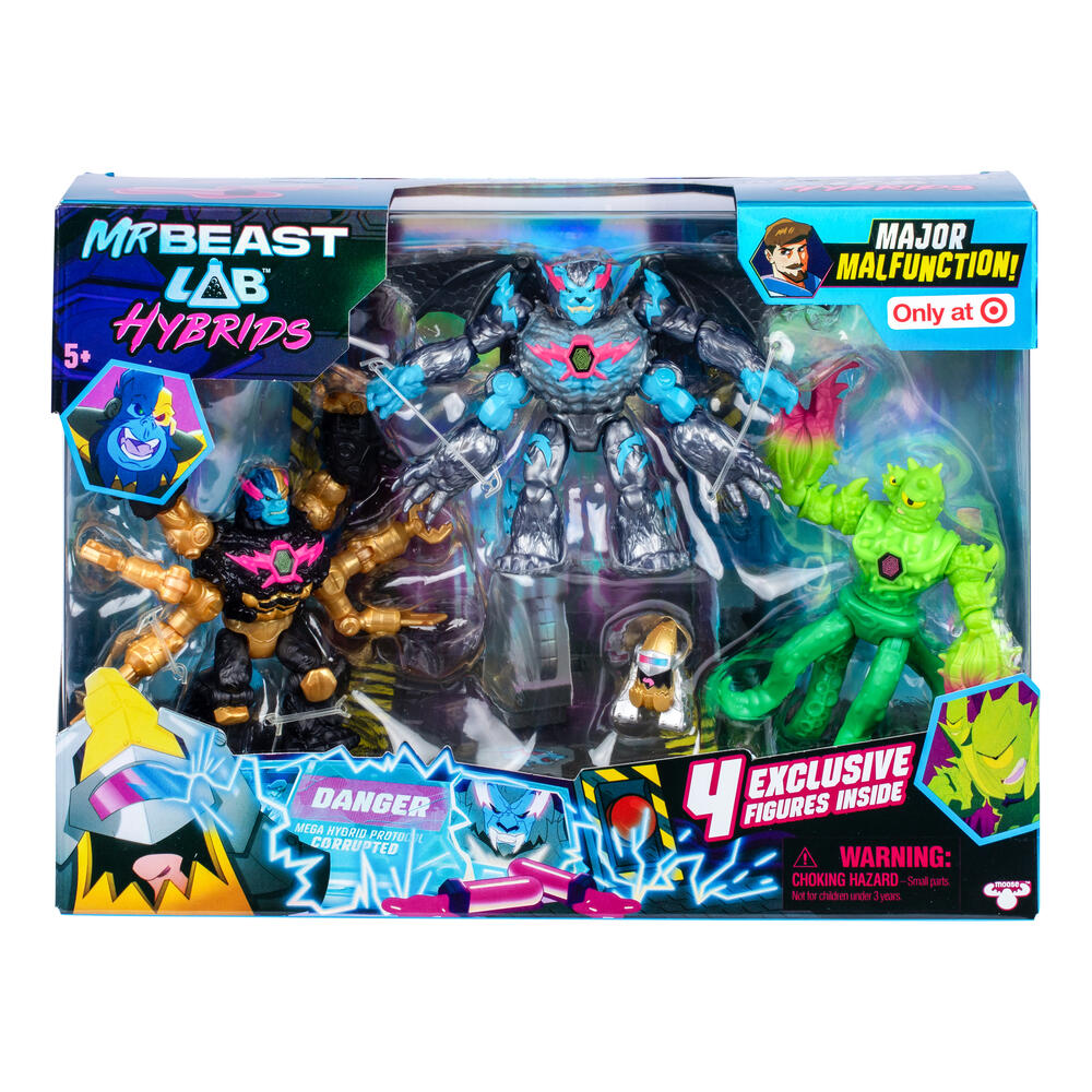 MrBeast Lab Hybrids S2 Major Malfunction Pack | Moose Toys