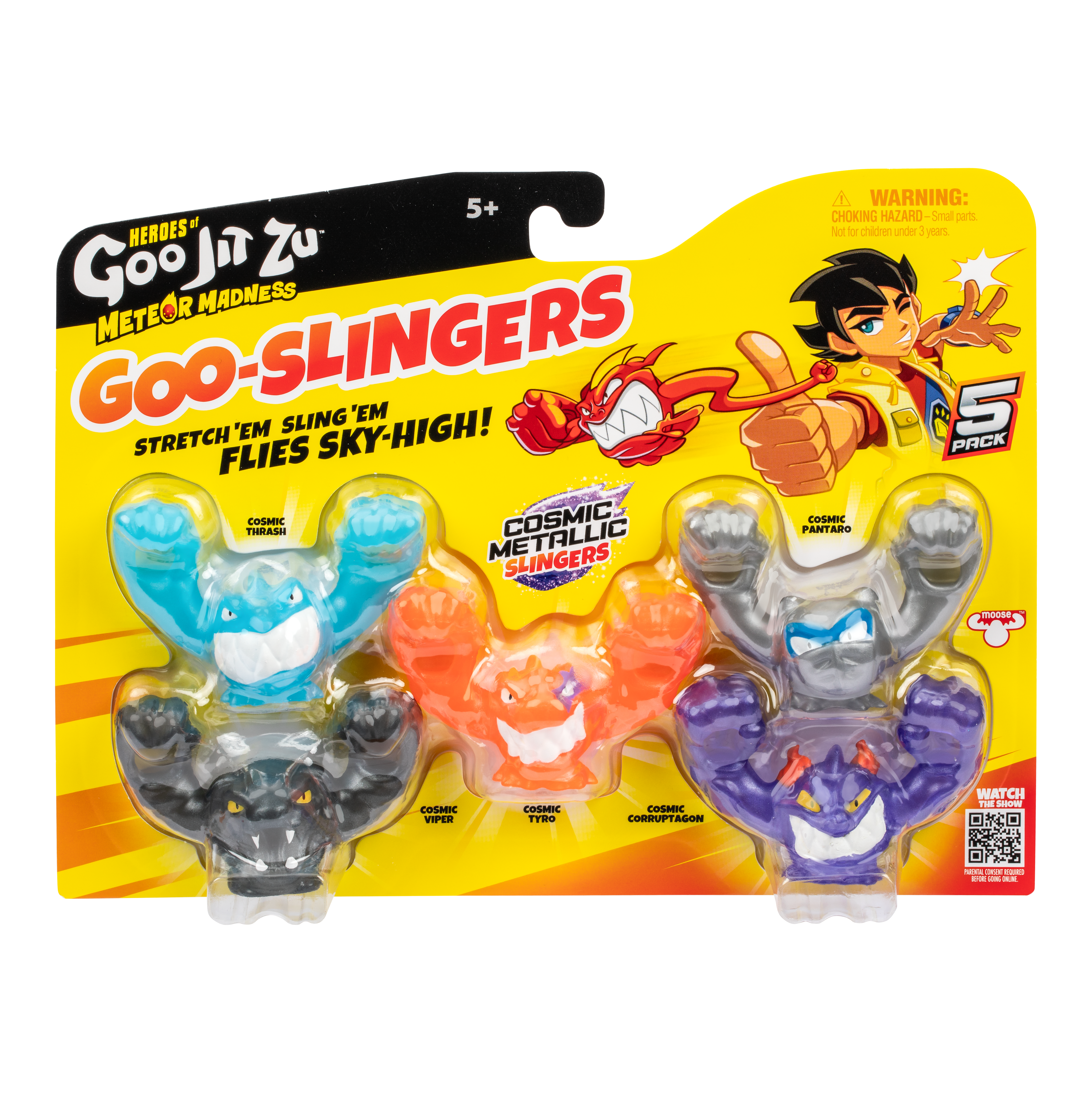 meteoritetoy グスタ スーフェスIZUMONSTER hxs Heroes of Goo Jit Zu S13 Meteor Madness Goo Slingers 5 Pack