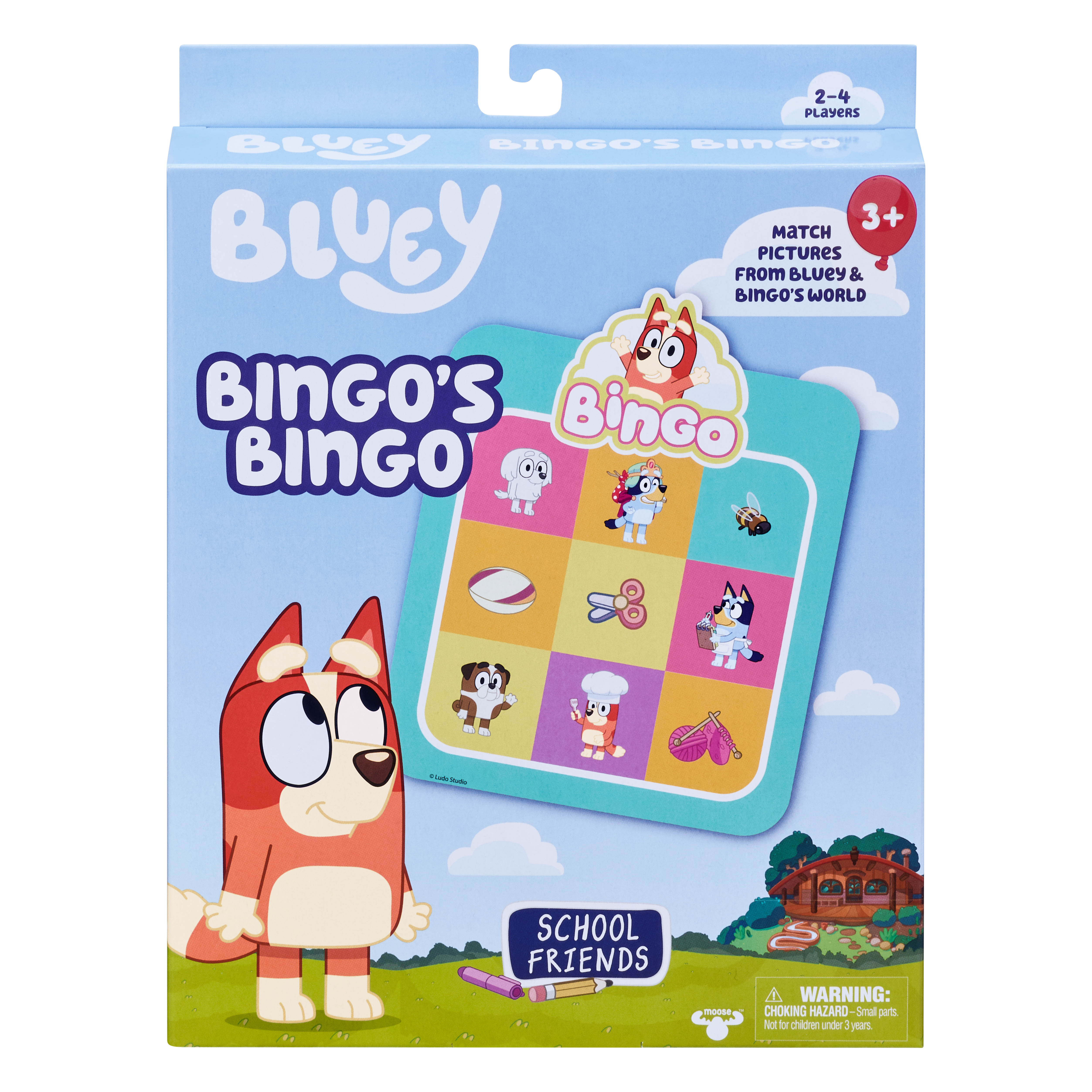 Bluey Bingo's Bingo School Theme